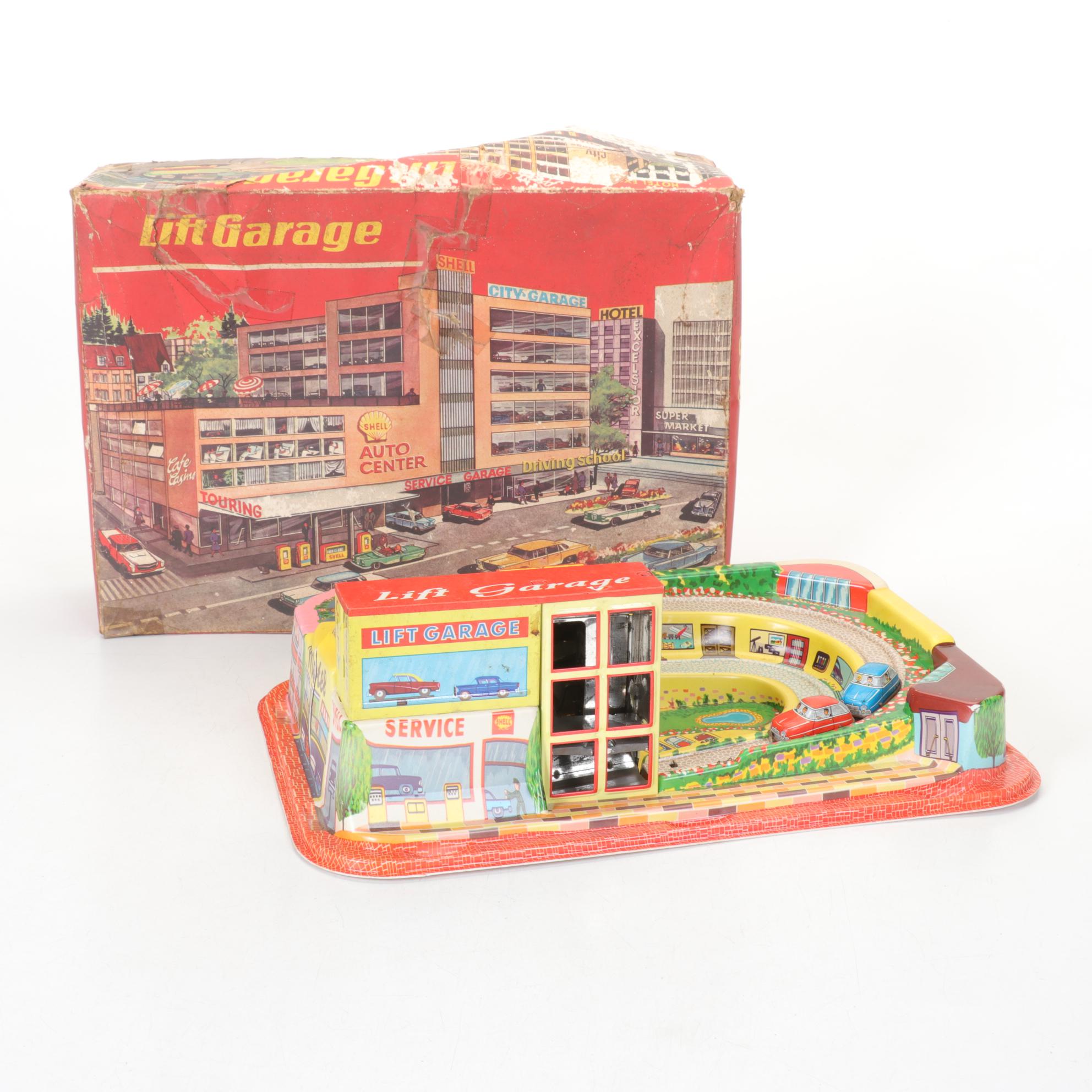 Technofix "Lift Garage" Wind-Up  Toy