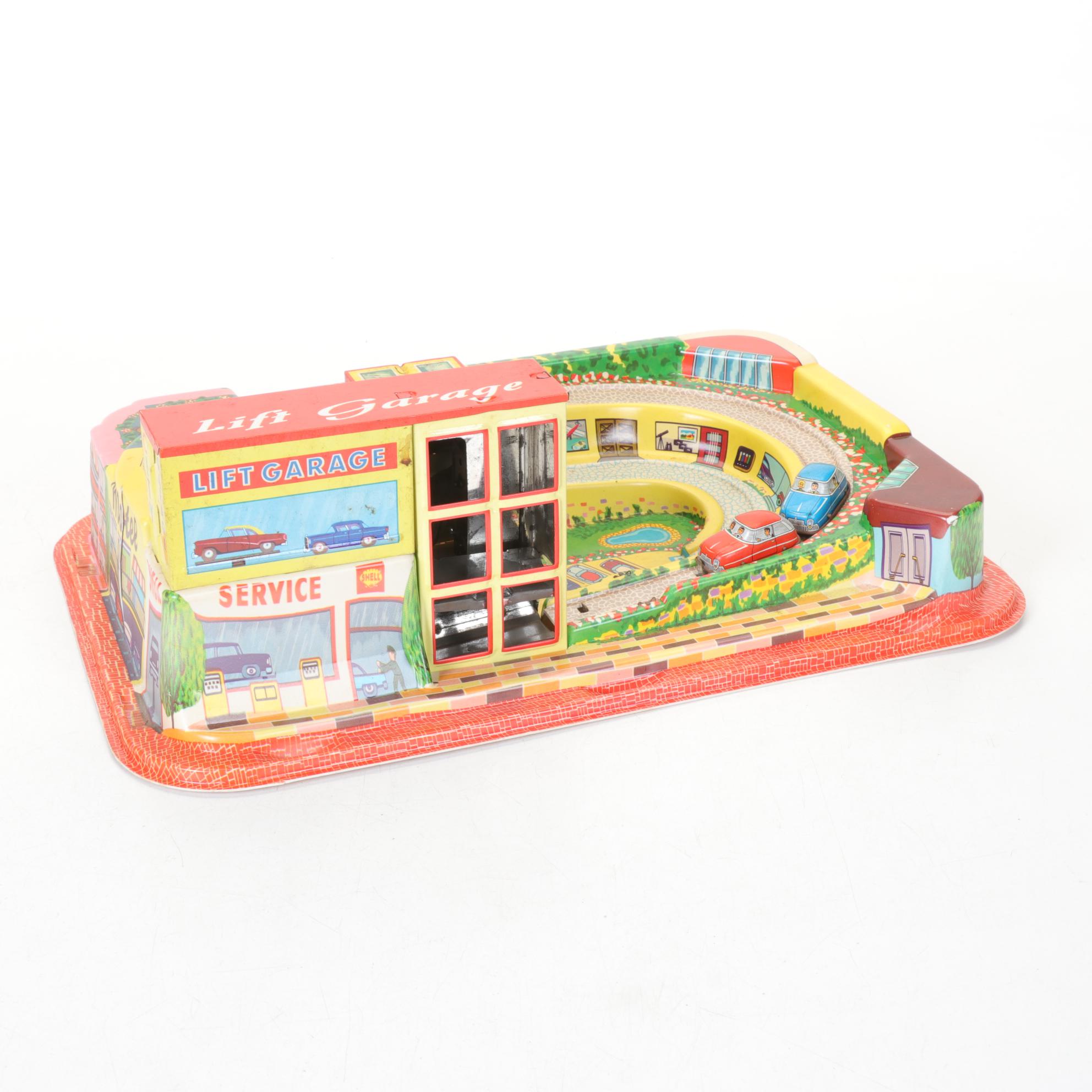 Technofix "Lift Garage" Wind-Up  Toy