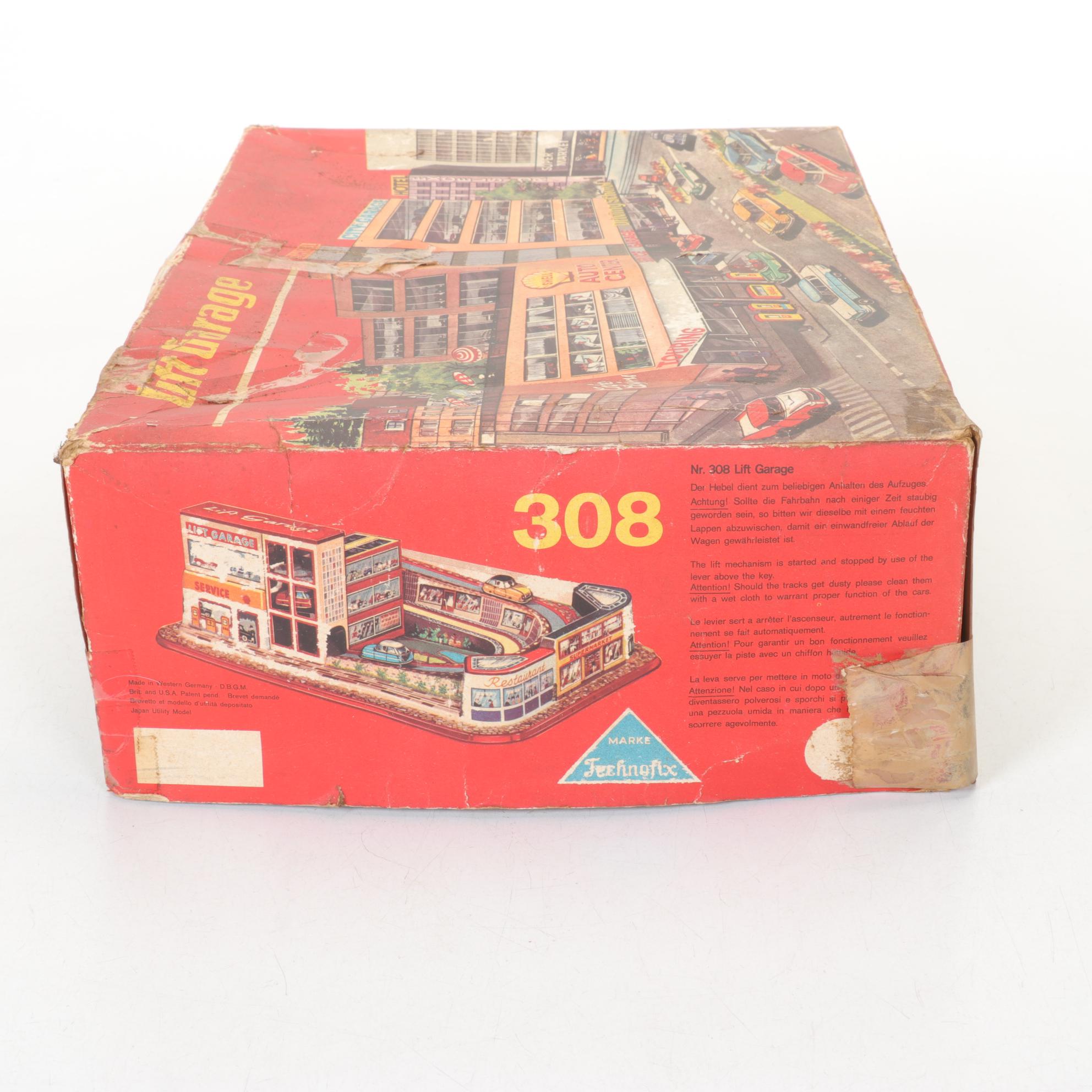 Technofix "Lift Garage" Wind-Up  Toy
