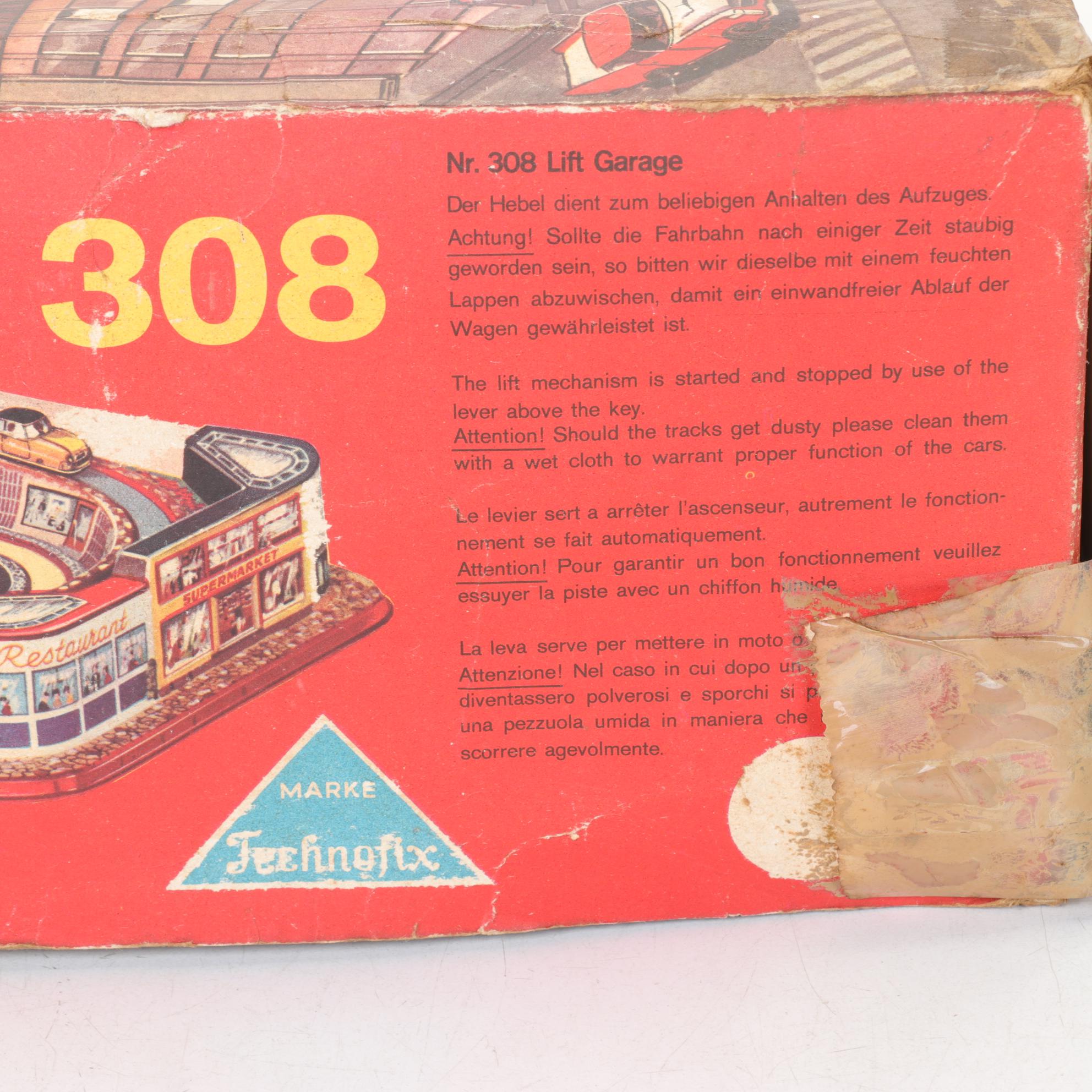 Technofix "Lift Garage" Wind-Up  Toy