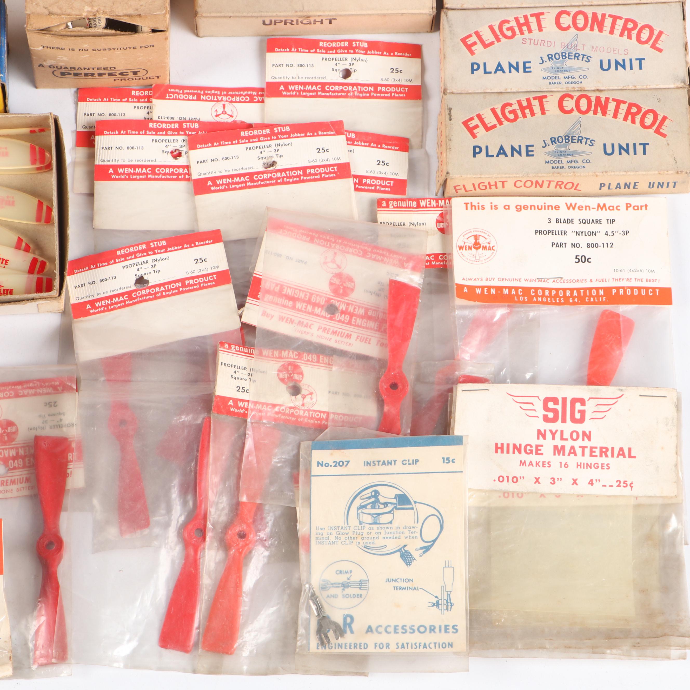 Perfect Product Gas Tanks, Top Flite Propellers and More Model Airplane Parts