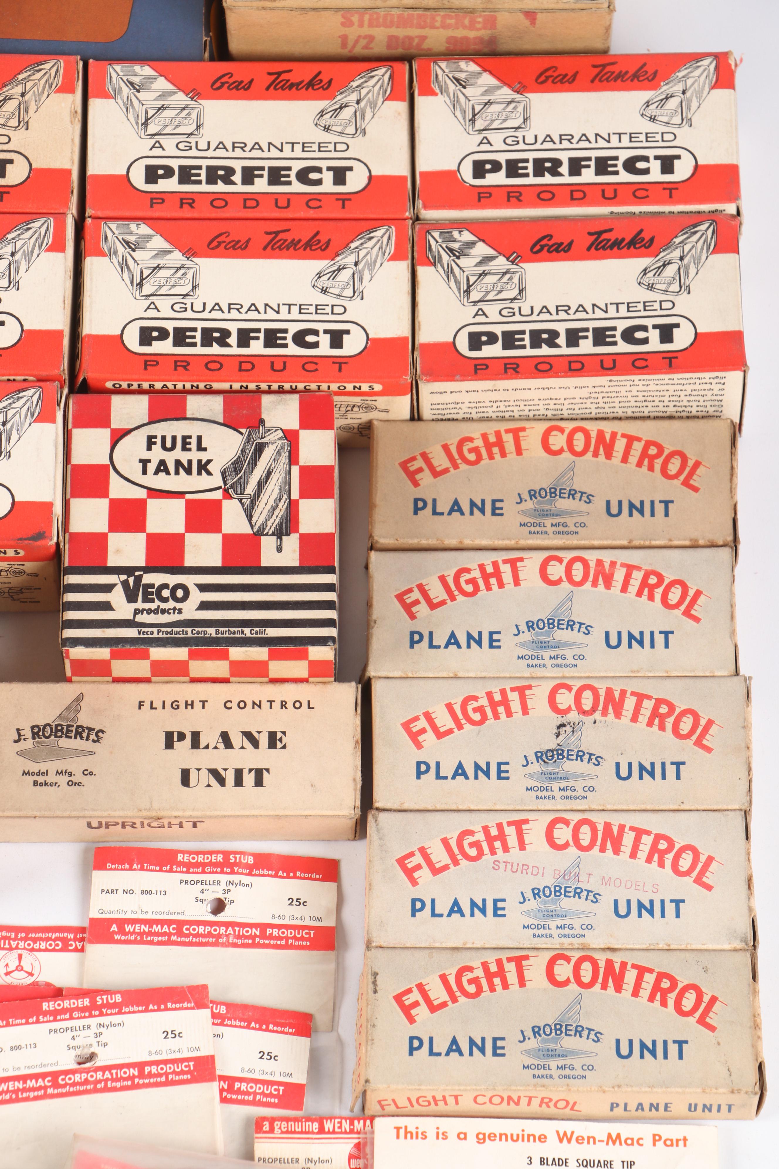 Perfect Product Gas Tanks, Top Flite Propellers and More Model Airplane Parts