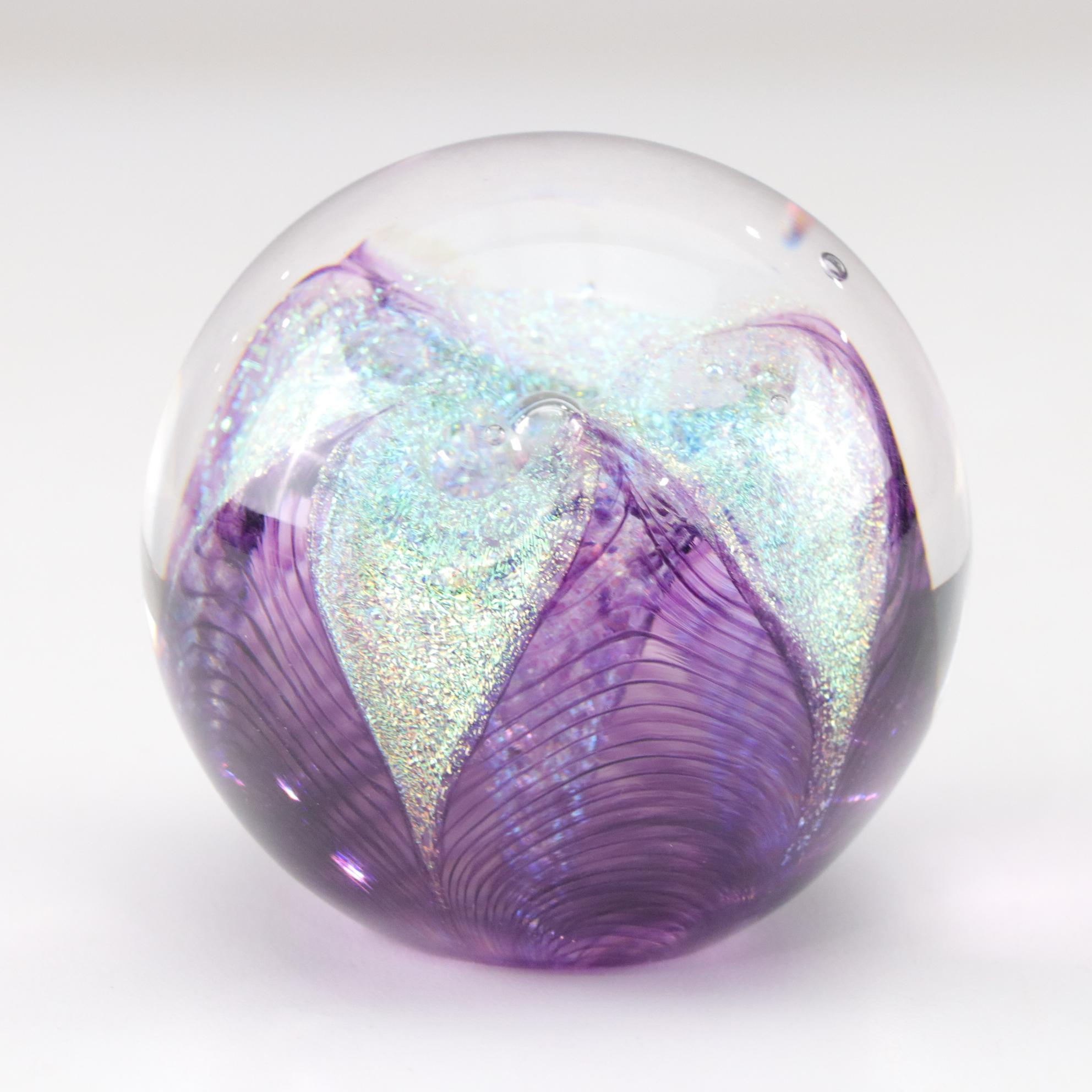 Four Art Glass Paperweights, Late 20th to 21st Century