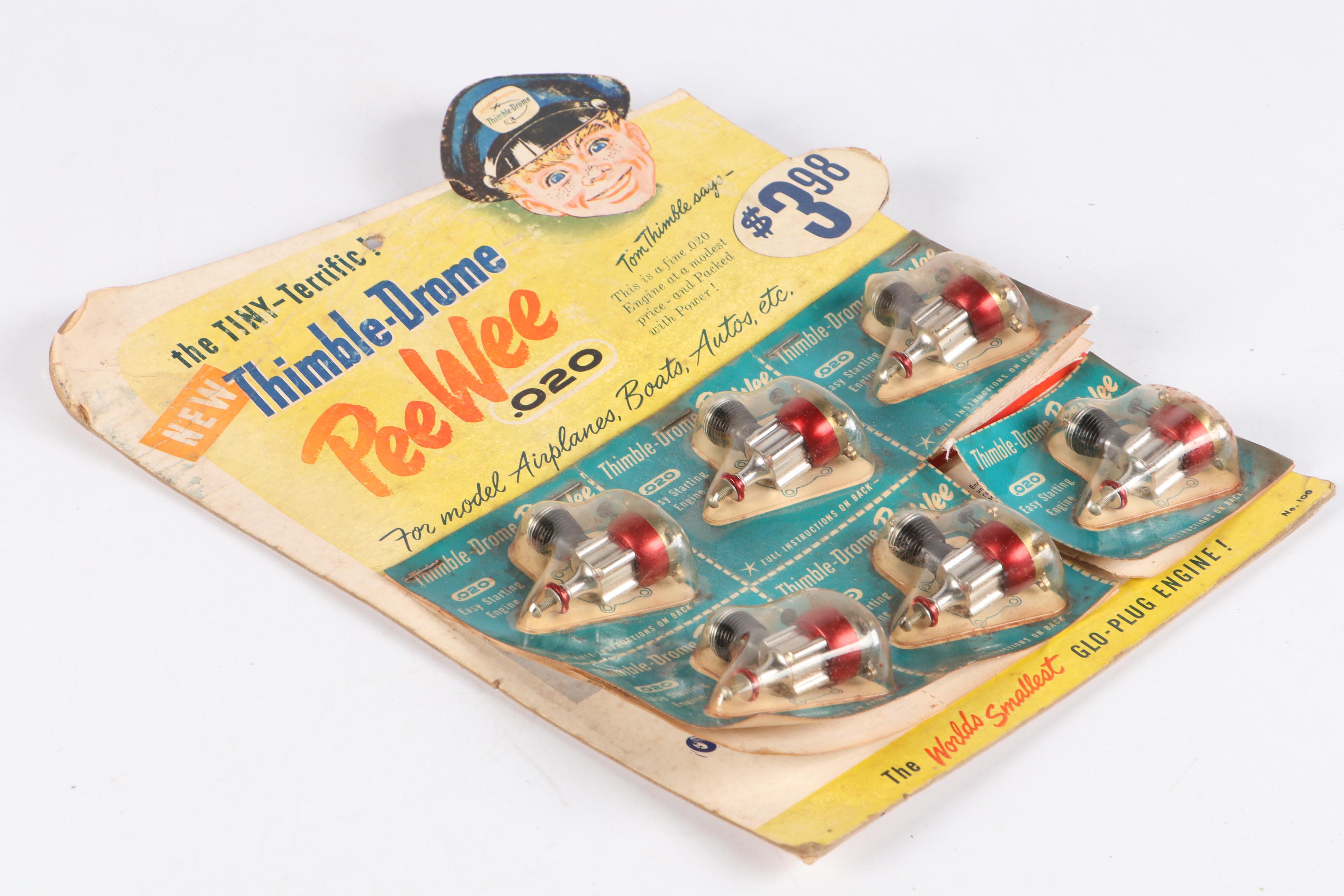 Thimble-Drome PeeWee .020 Easy Starting Model Engines