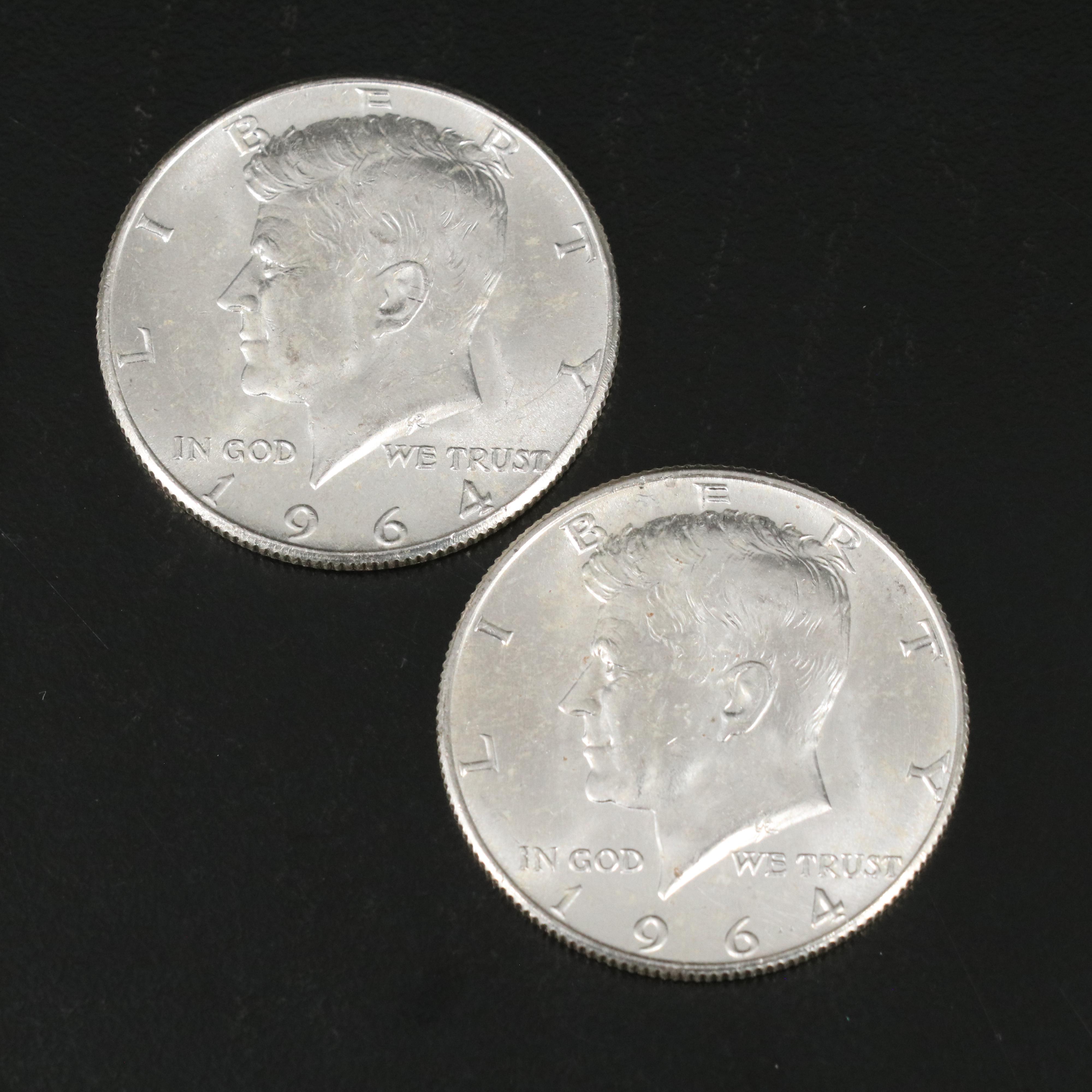 Roll of Twenty 1964 Kennedy Silver Half Dollars
