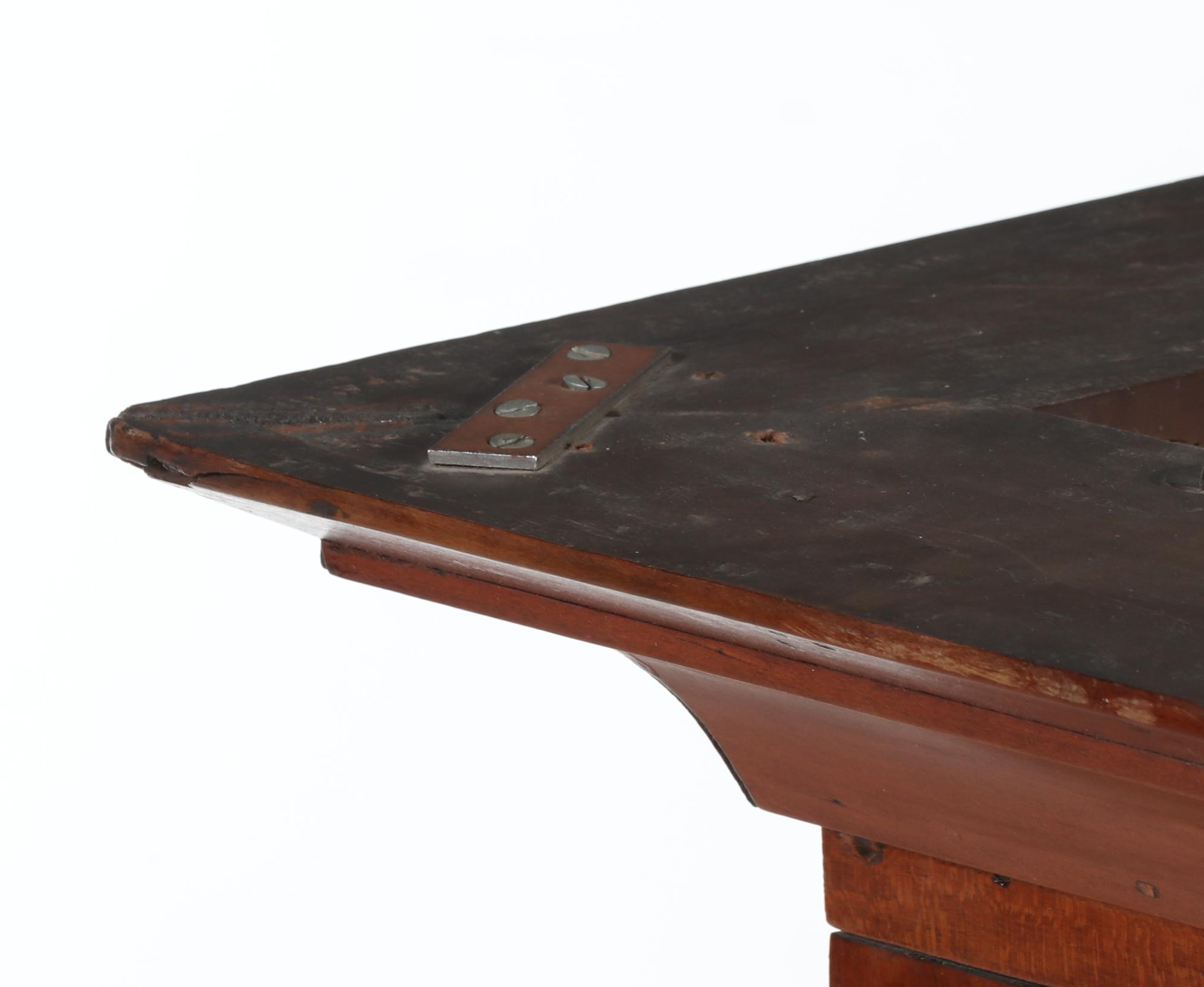 American Cherrywood and Glazed-Door Bookcase, 19th Century