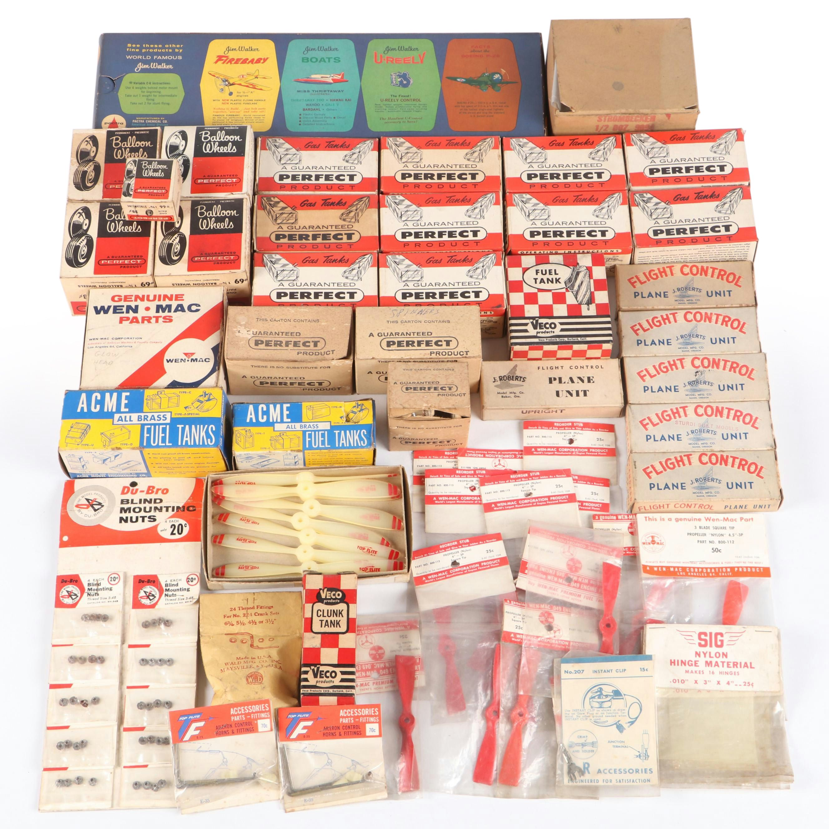 Perfect Product Gas Tanks, Top Flite Propellers and More Model Airplane Parts