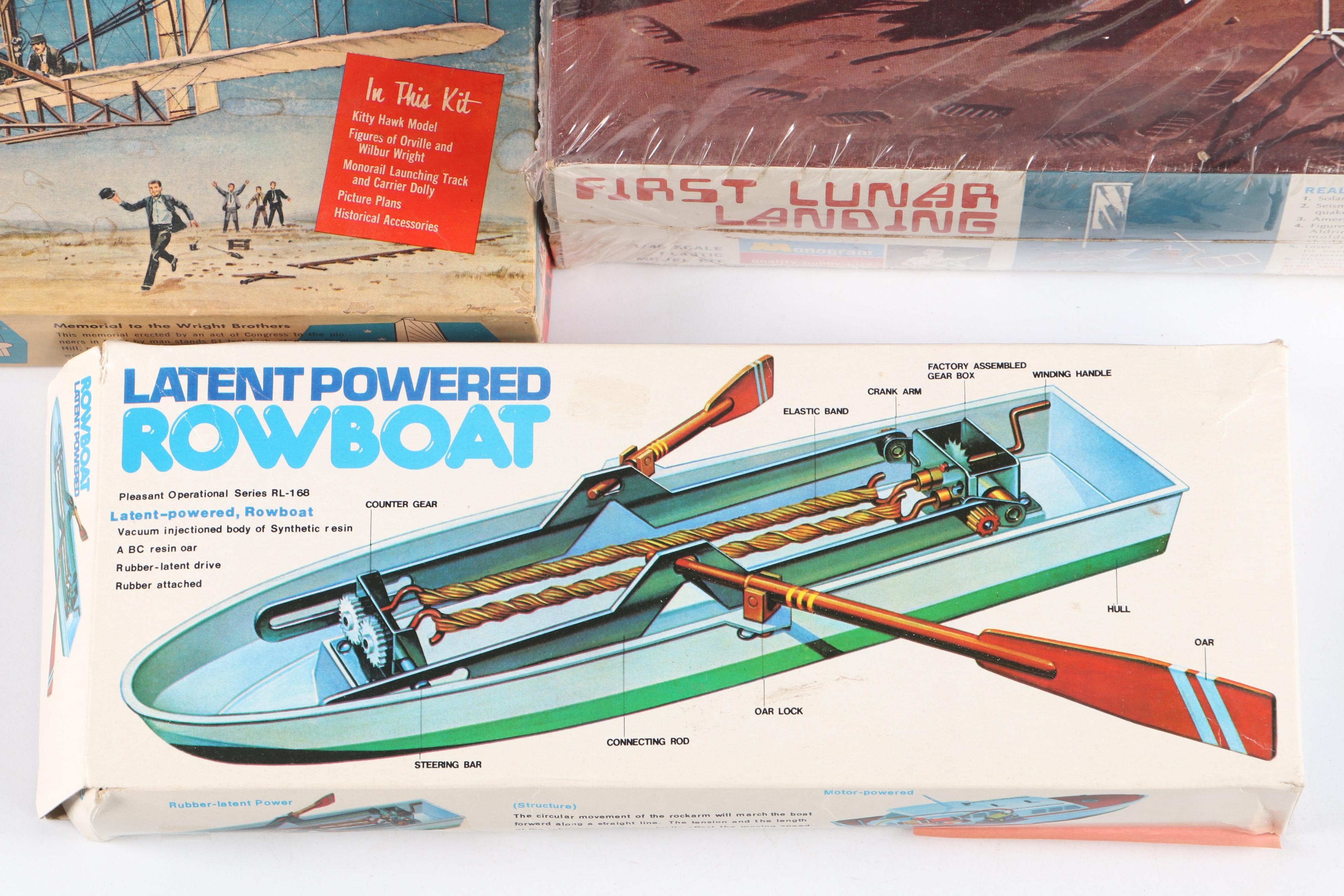 Monogram Apollo 11 Lunar Landing Module, Lindberg SH-3 Sea King and More Kits