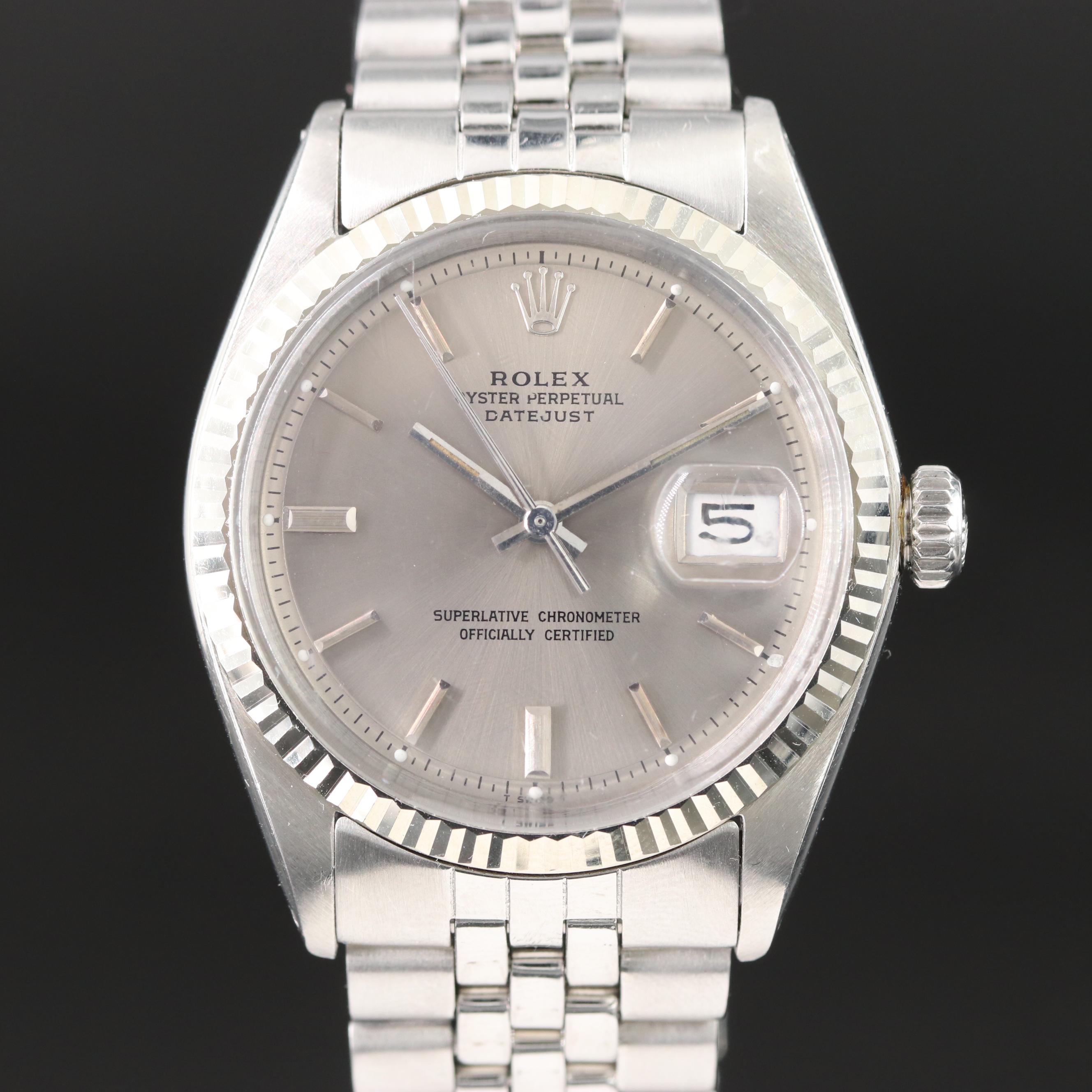 1971 Rolex Oyster Perpetual Datejust Watch