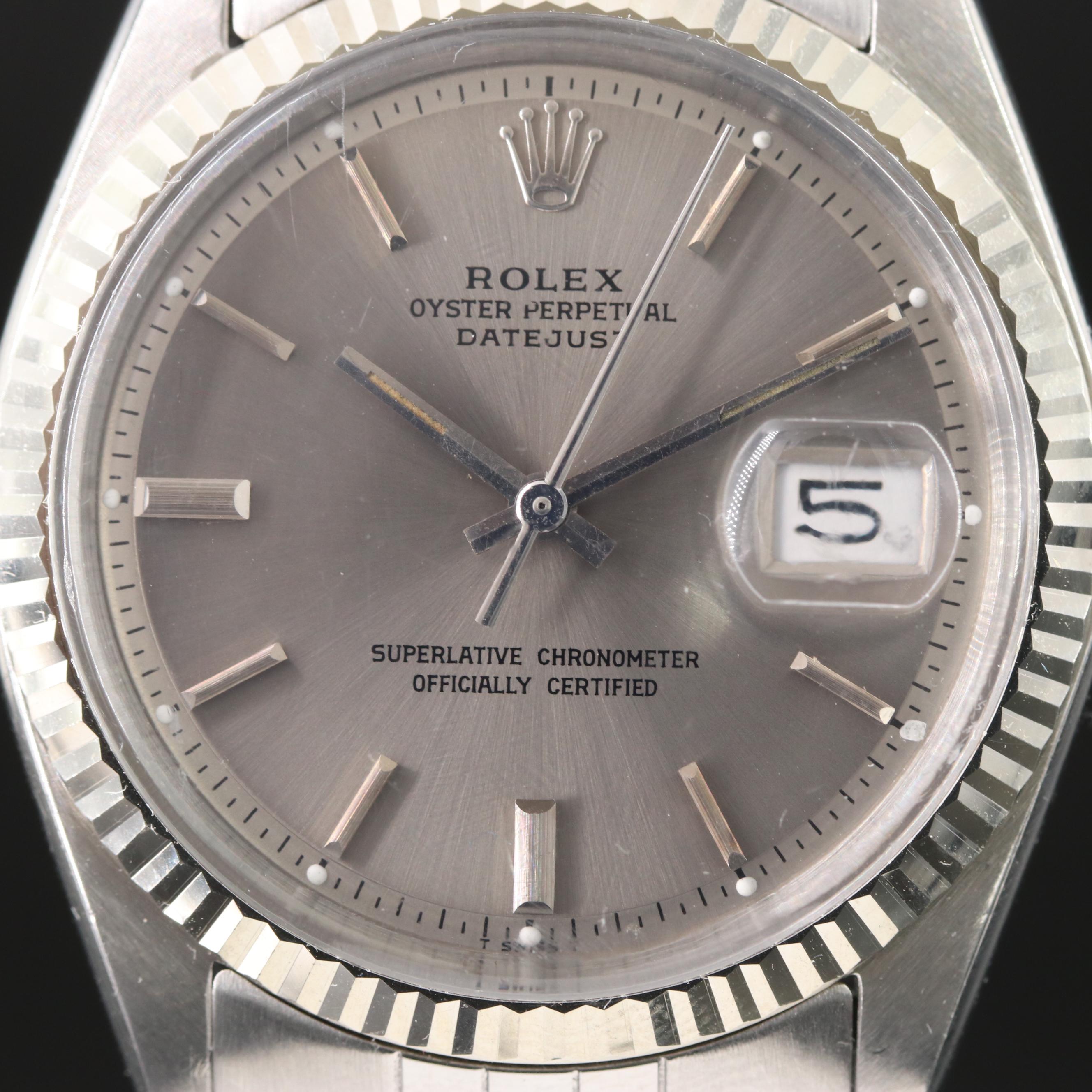 1971 Rolex Oyster Perpetual Datejust Watch