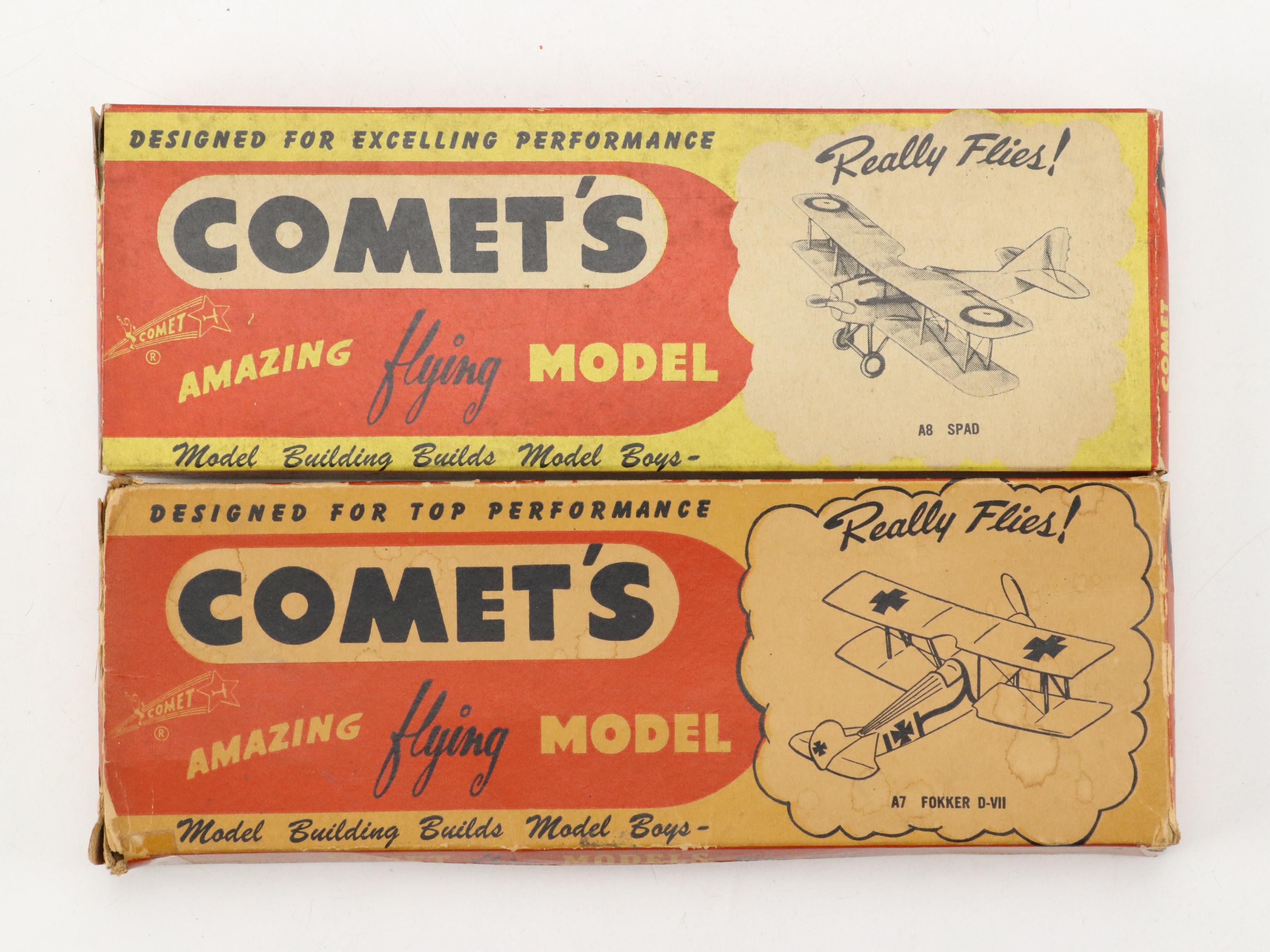 Comet "Struct-o-Speed", "Firefly", "Phantom Fury" and More Airplane Model Kits