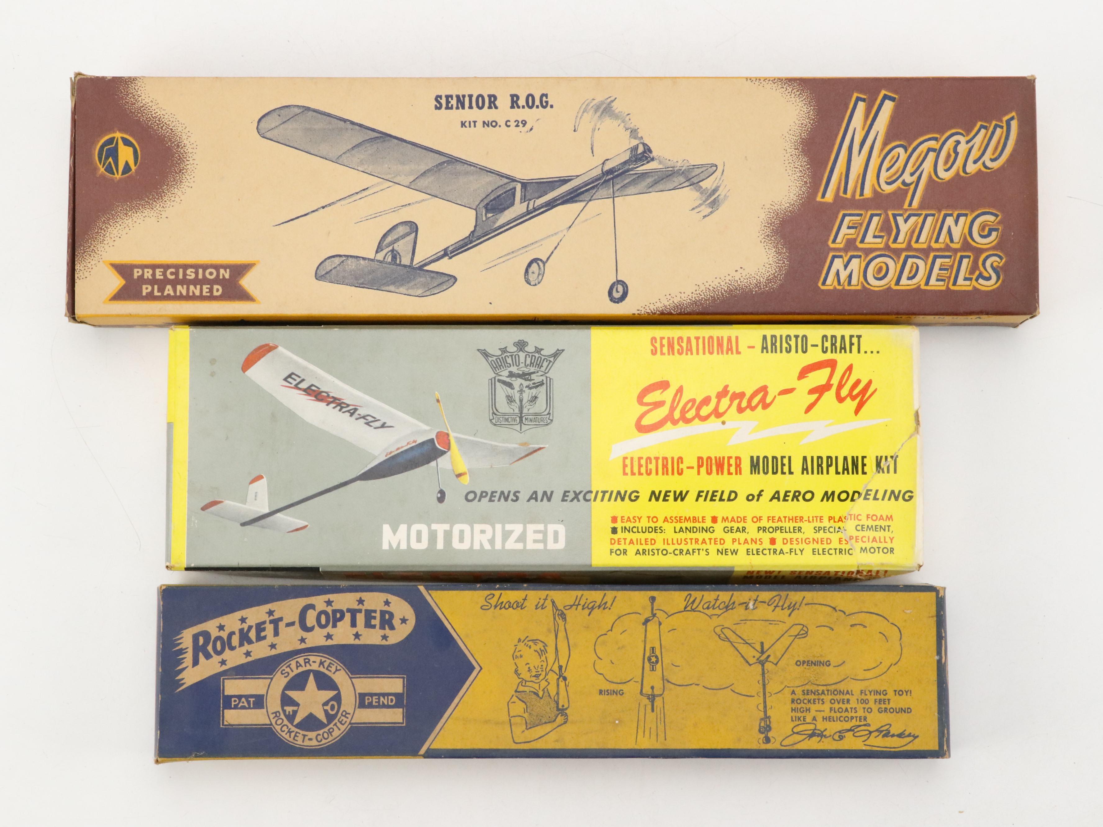 Comet "Struct-o-Speed", "Firefly", "Phantom Fury" and More Airplane Model Kits