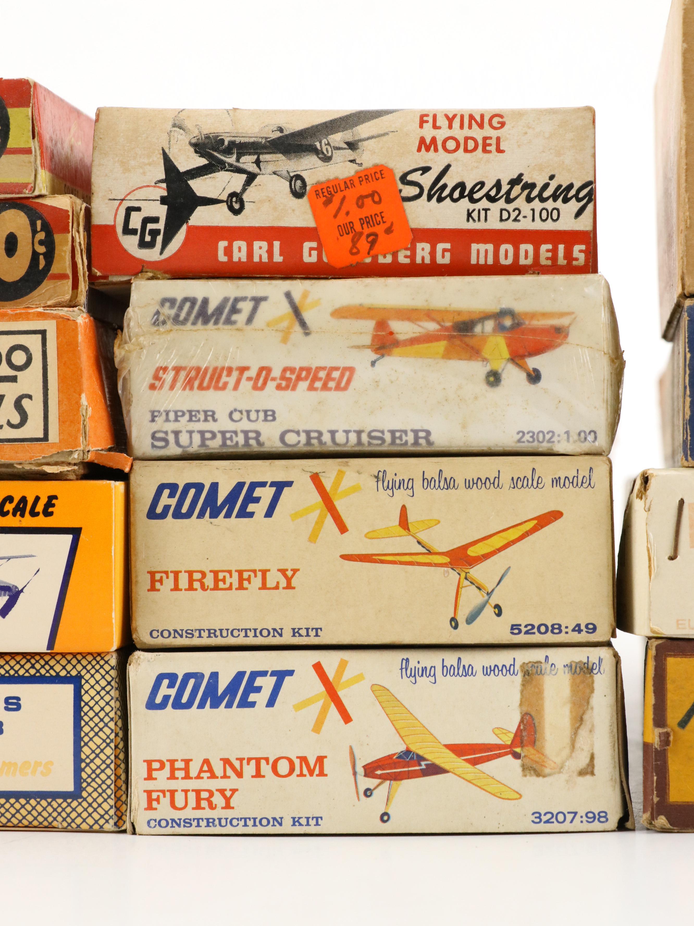 Comet "Struct-o-Speed", "Firefly", "Phantom Fury" and More Airplane Model Kits