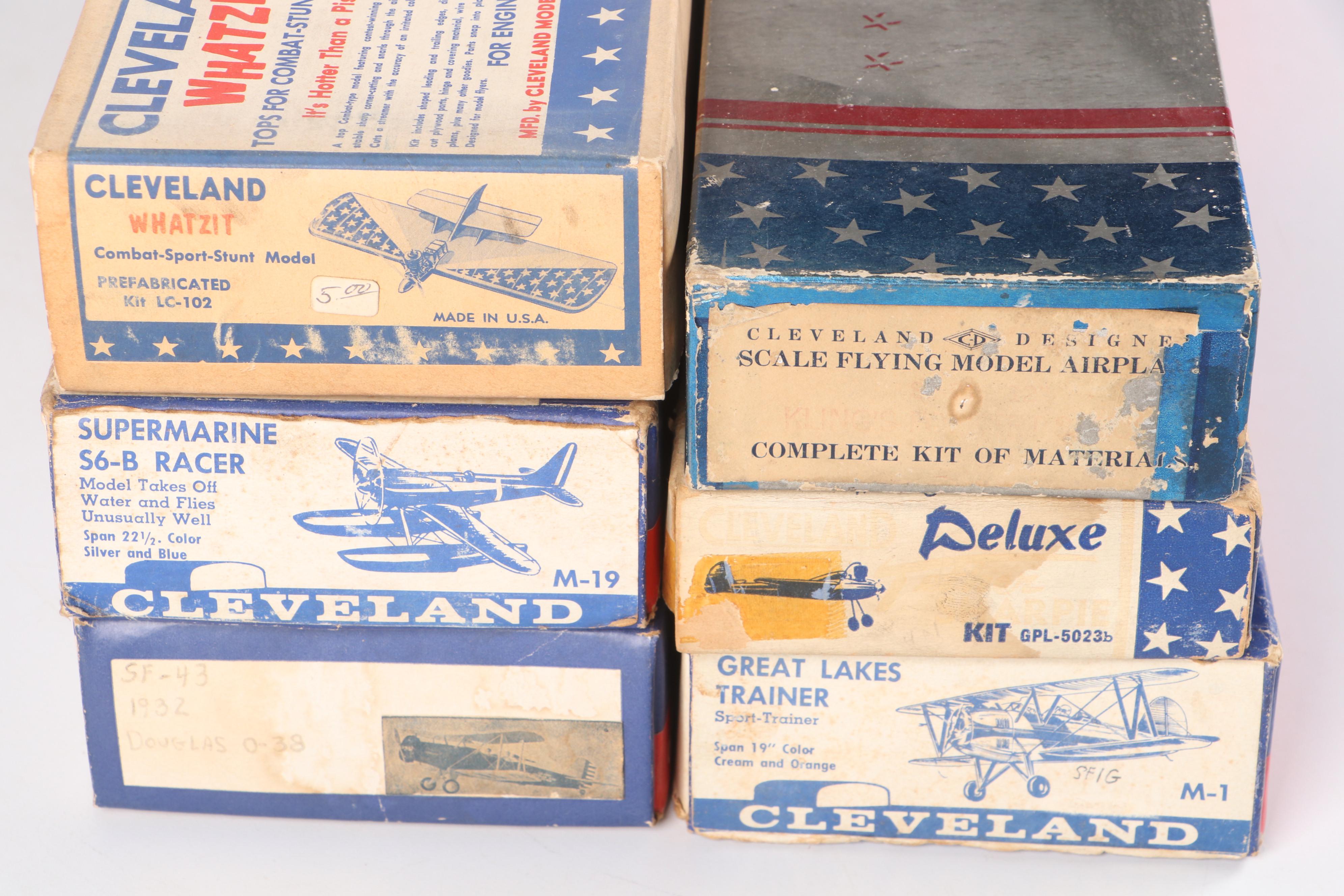 Cleveland Master Kits, Deluxe Tether Sharpie & Whatzit Tops for Model Airplanes