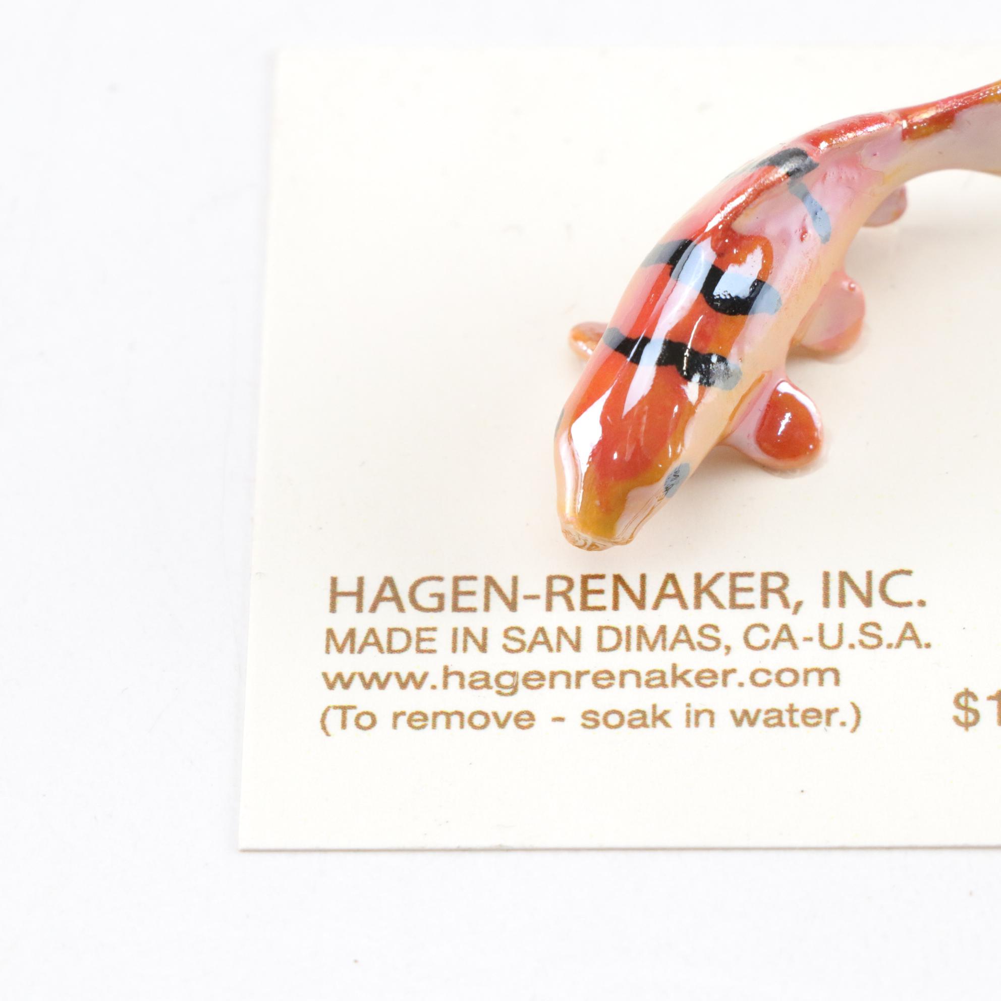 Ceramic Koi Fish Figurines with Hagen-Renaker