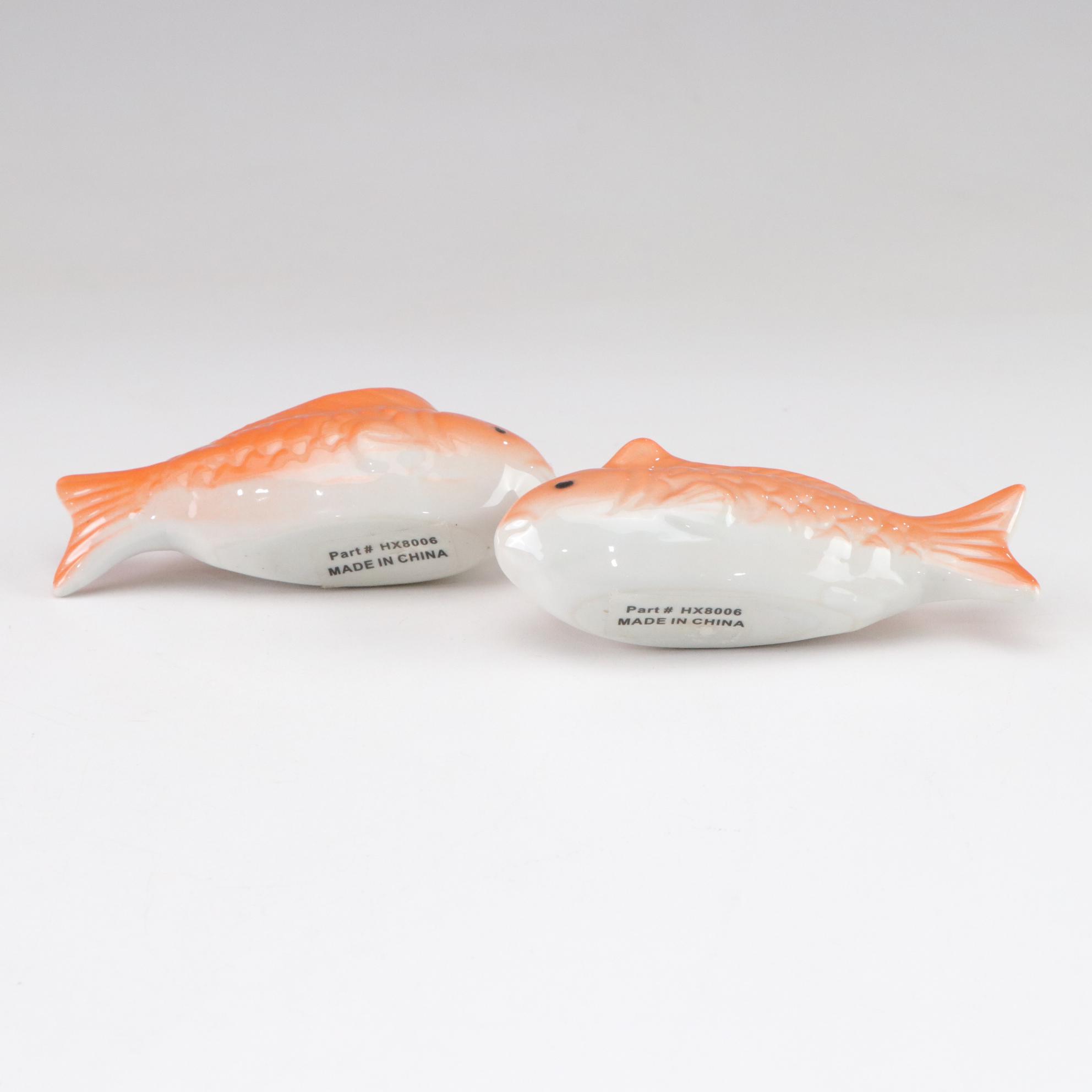 Ceramic Koi Fish Figurines with Hagen-Renaker
