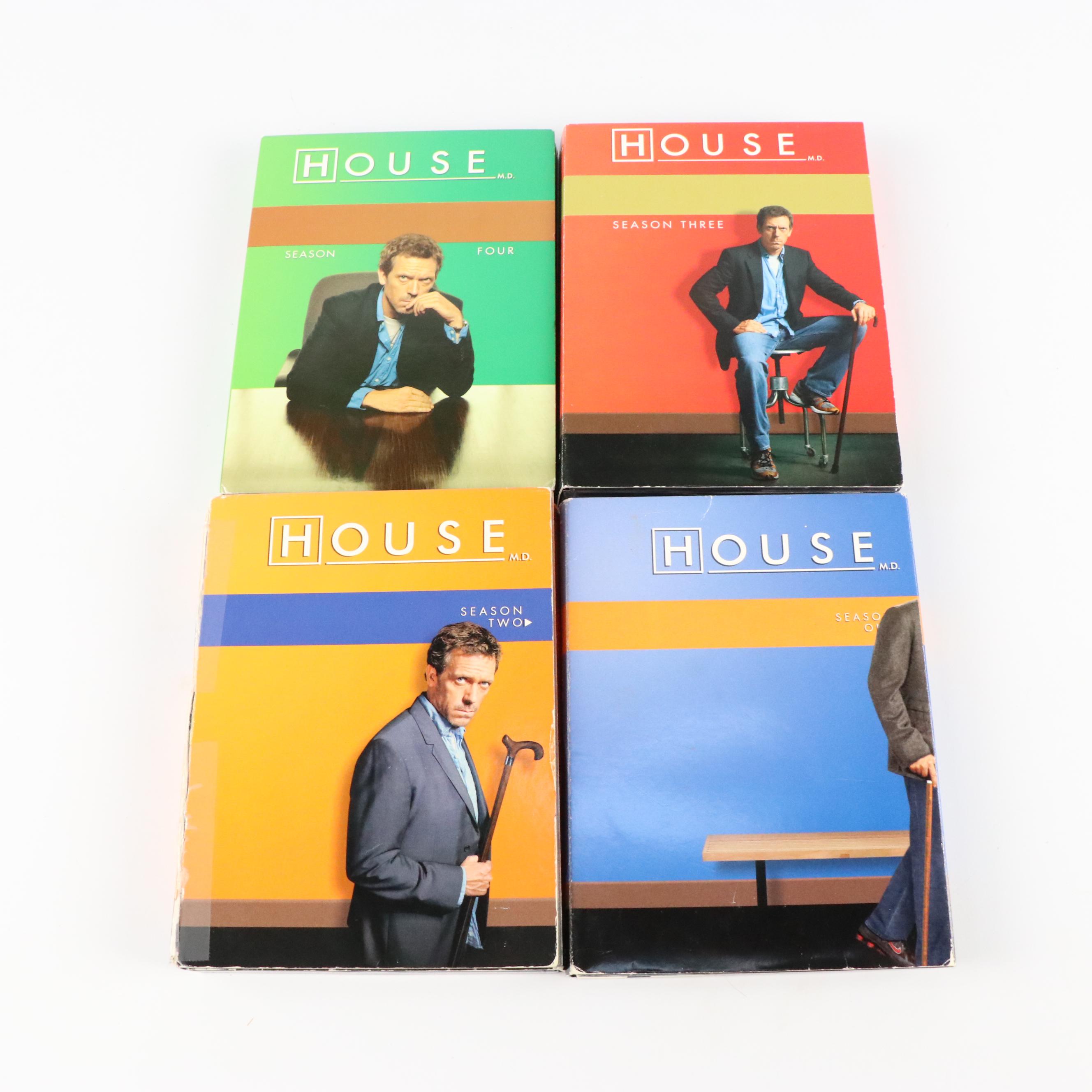 "House Season One", "House Season Three", "House Season Seven" and More DVDs