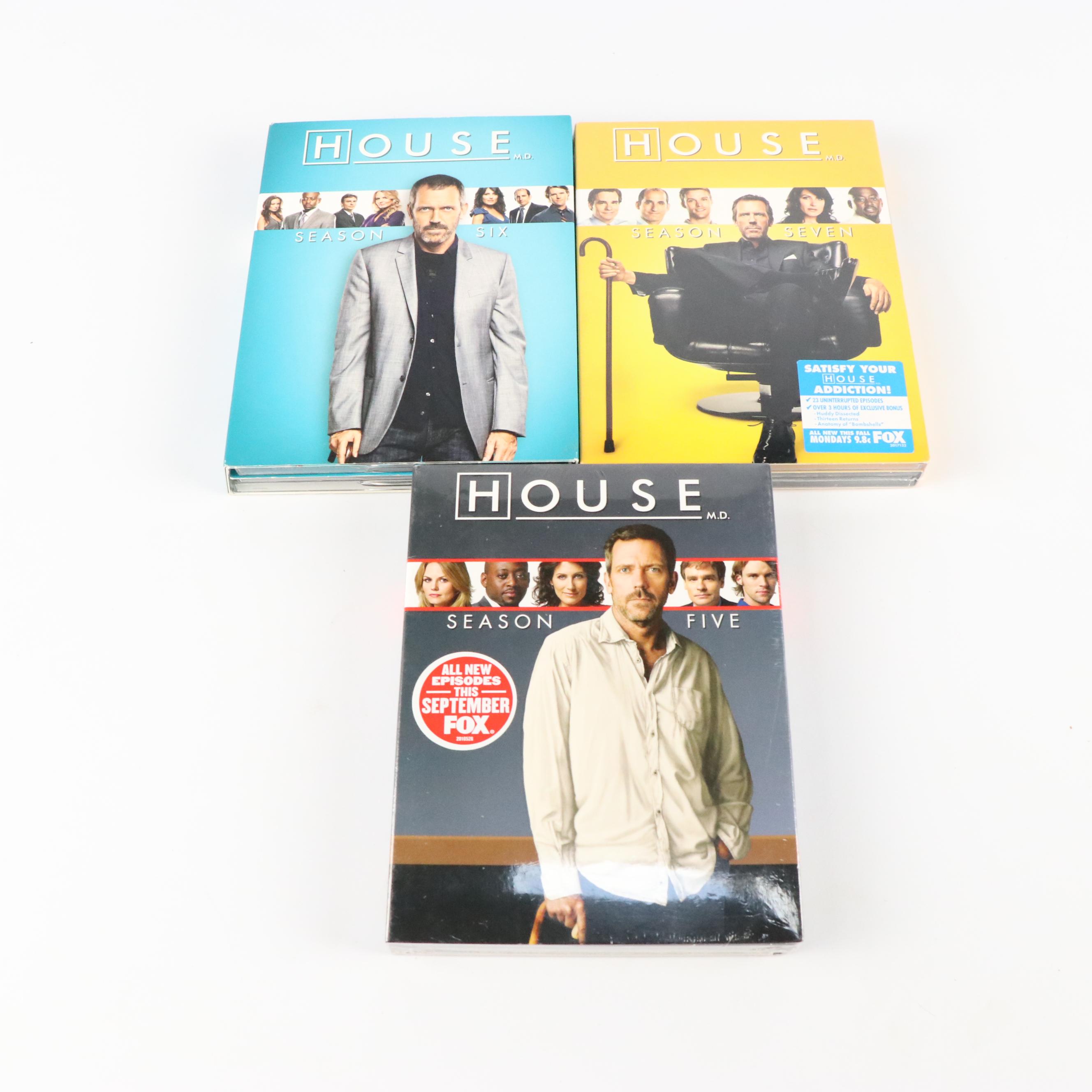 "House Season One", "House Season Three", "House Season Seven" and More DVDs