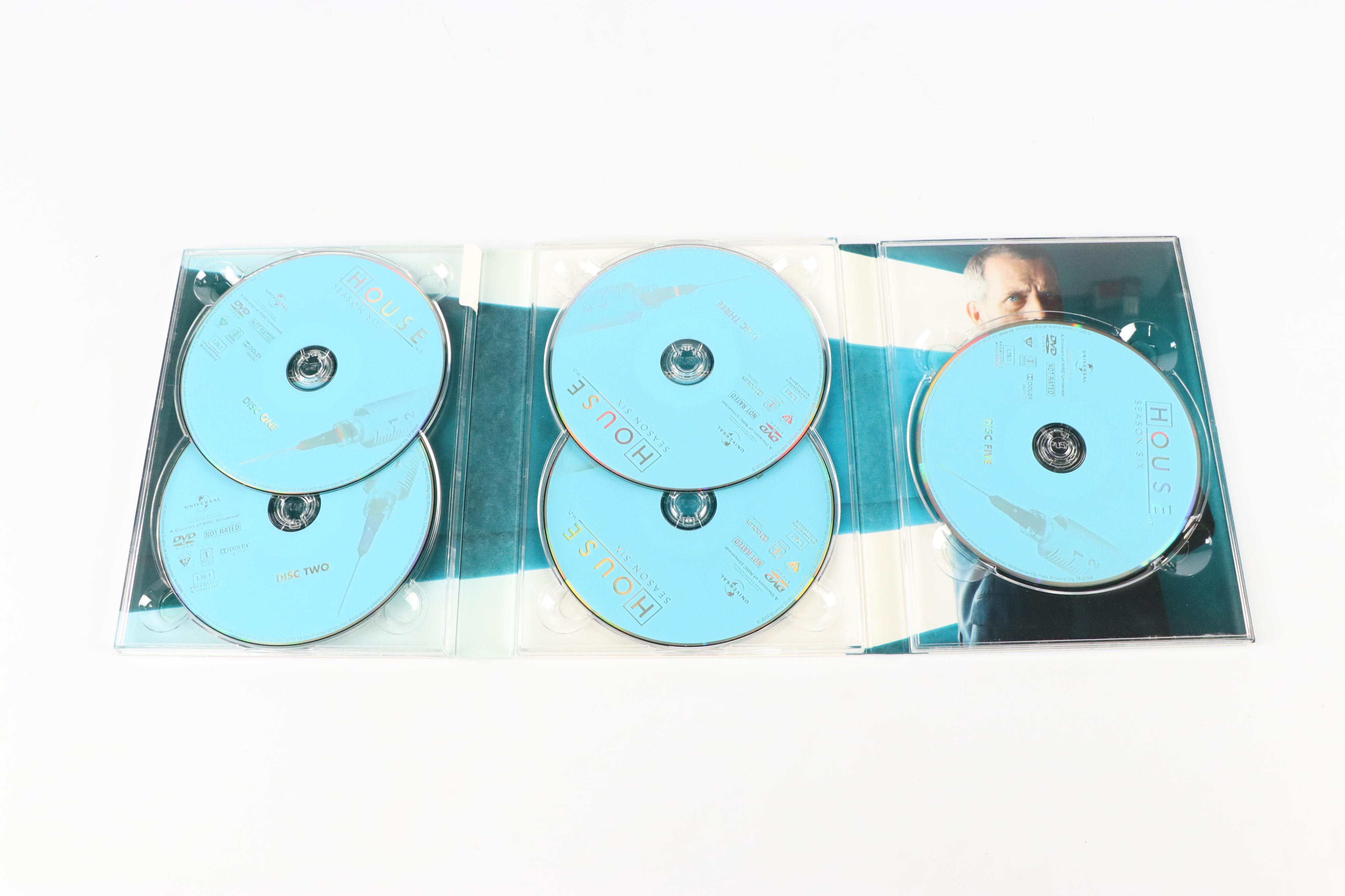 "House Season One", "House Season Three", "House Season Seven" and More DVDs