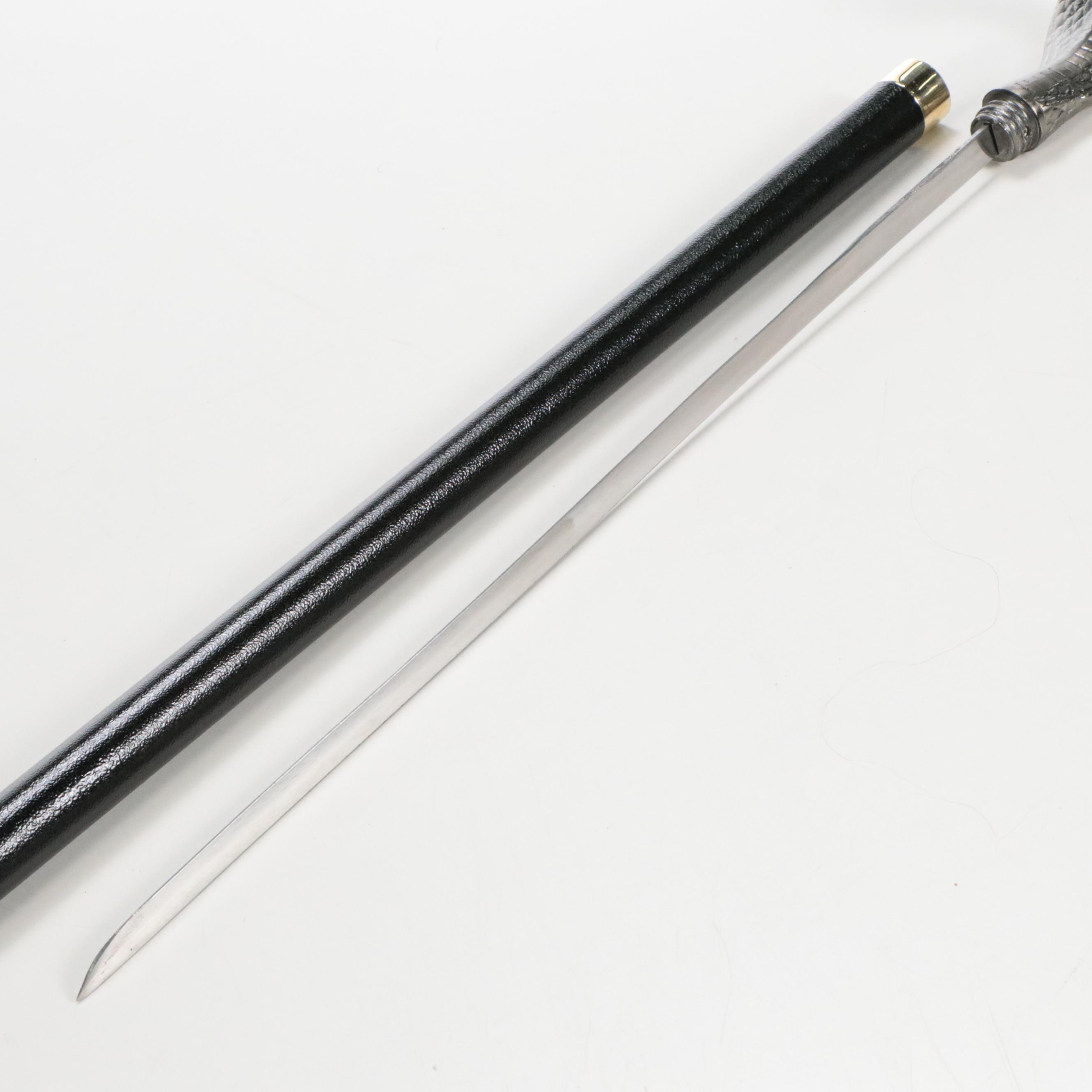 Cobra Head Sword Cane