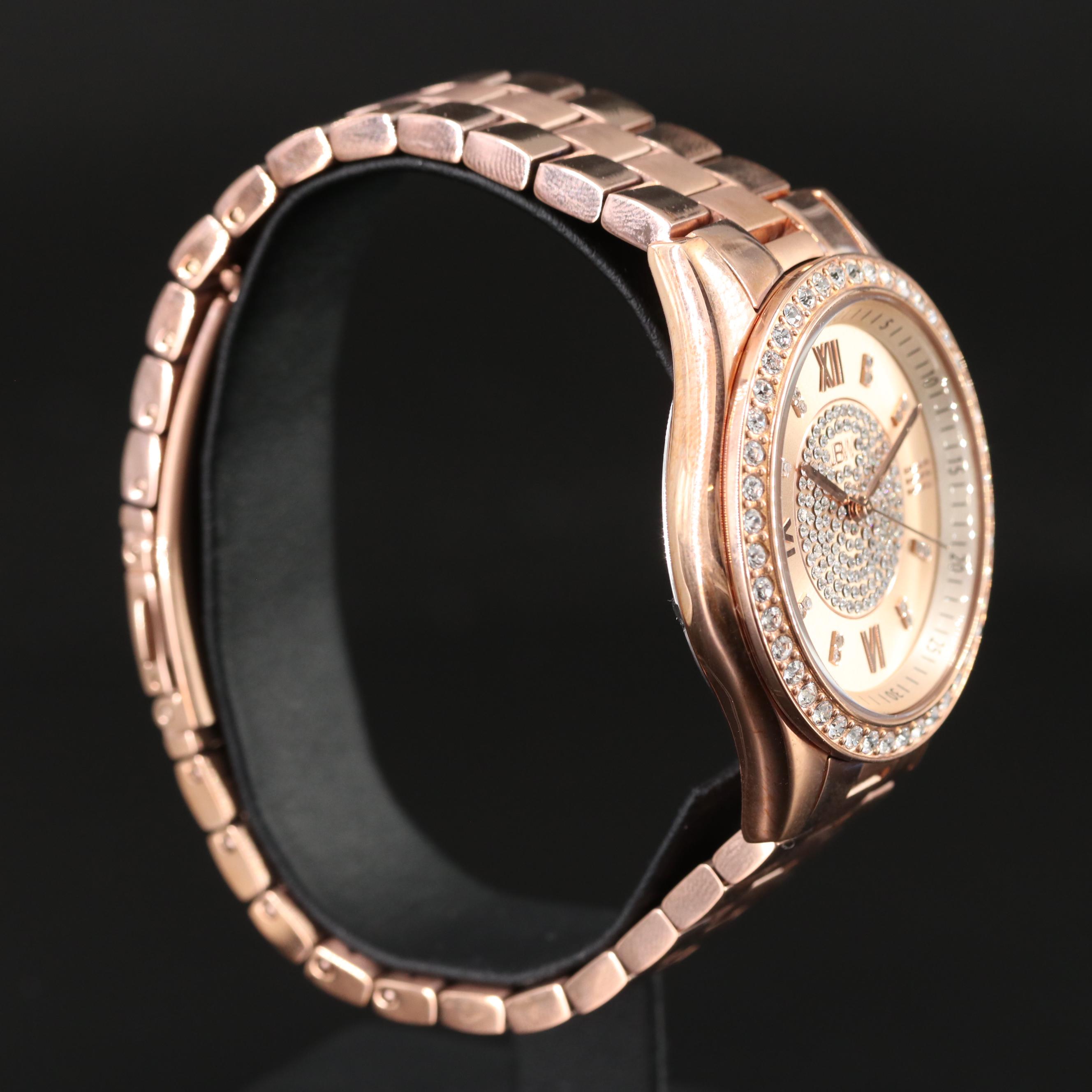 JBW Mondarian Austrian Crystal and Diamond Accented Watch