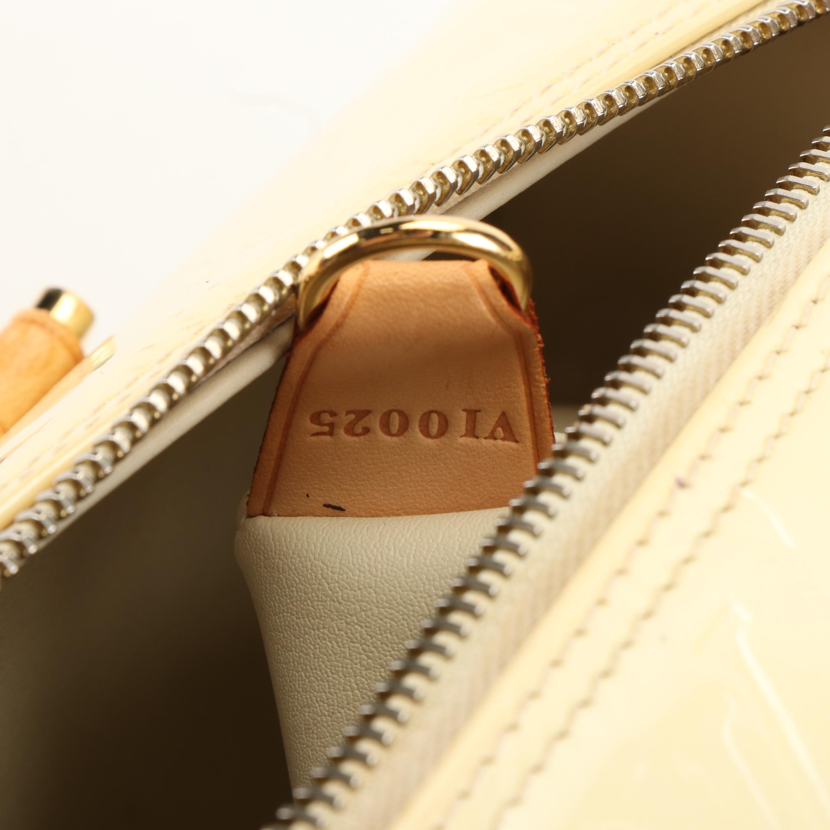 Louis Vuitton Bedford Bag in Yellow Vernis Leather