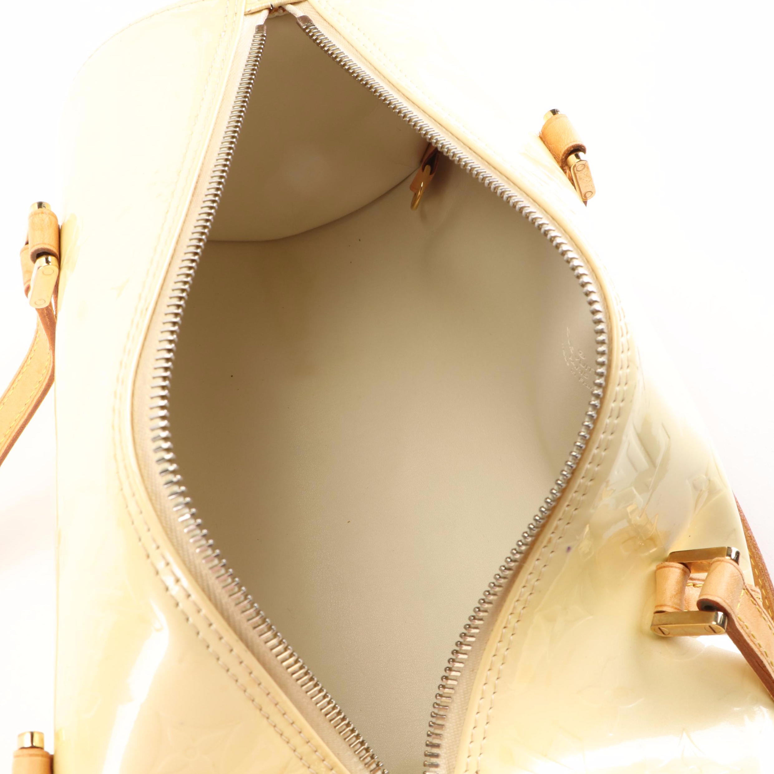 Louis Vuitton Bedford Bag in Yellow Vernis Leather