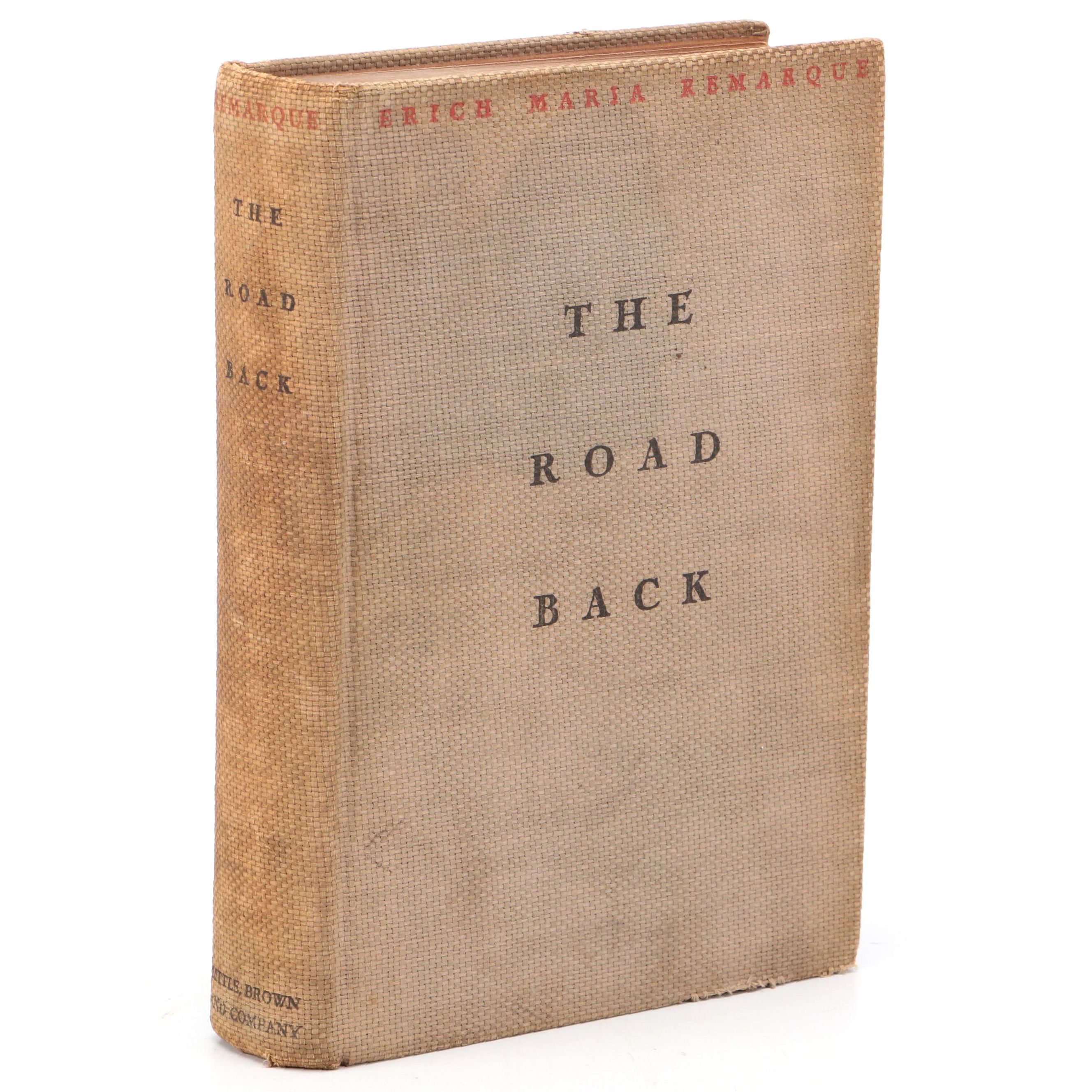 First American Edition "The Road Back" by Erich Maria Remarque, 1931