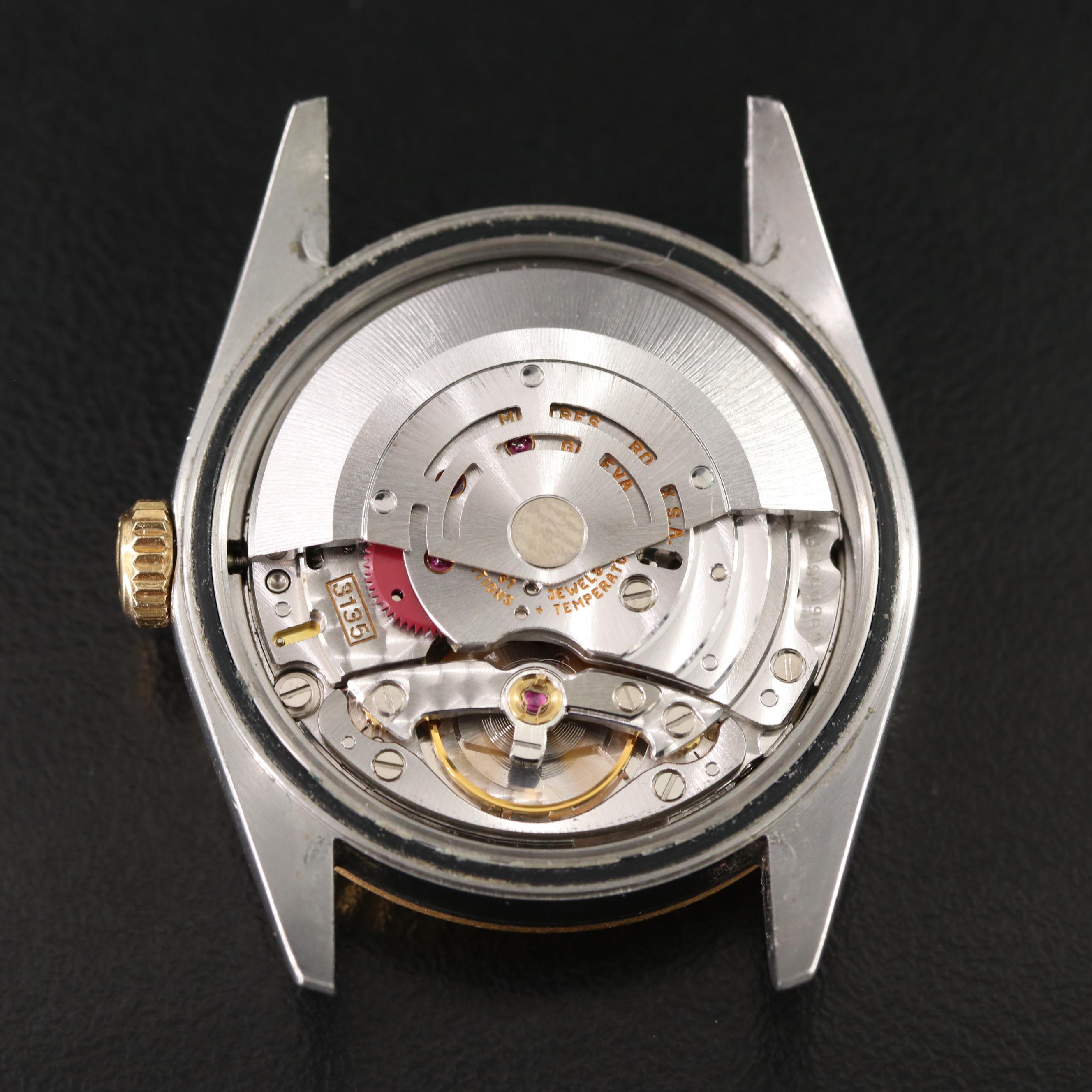 Rolex Two-Tone Datejust with Factory Diamond Dial Watch