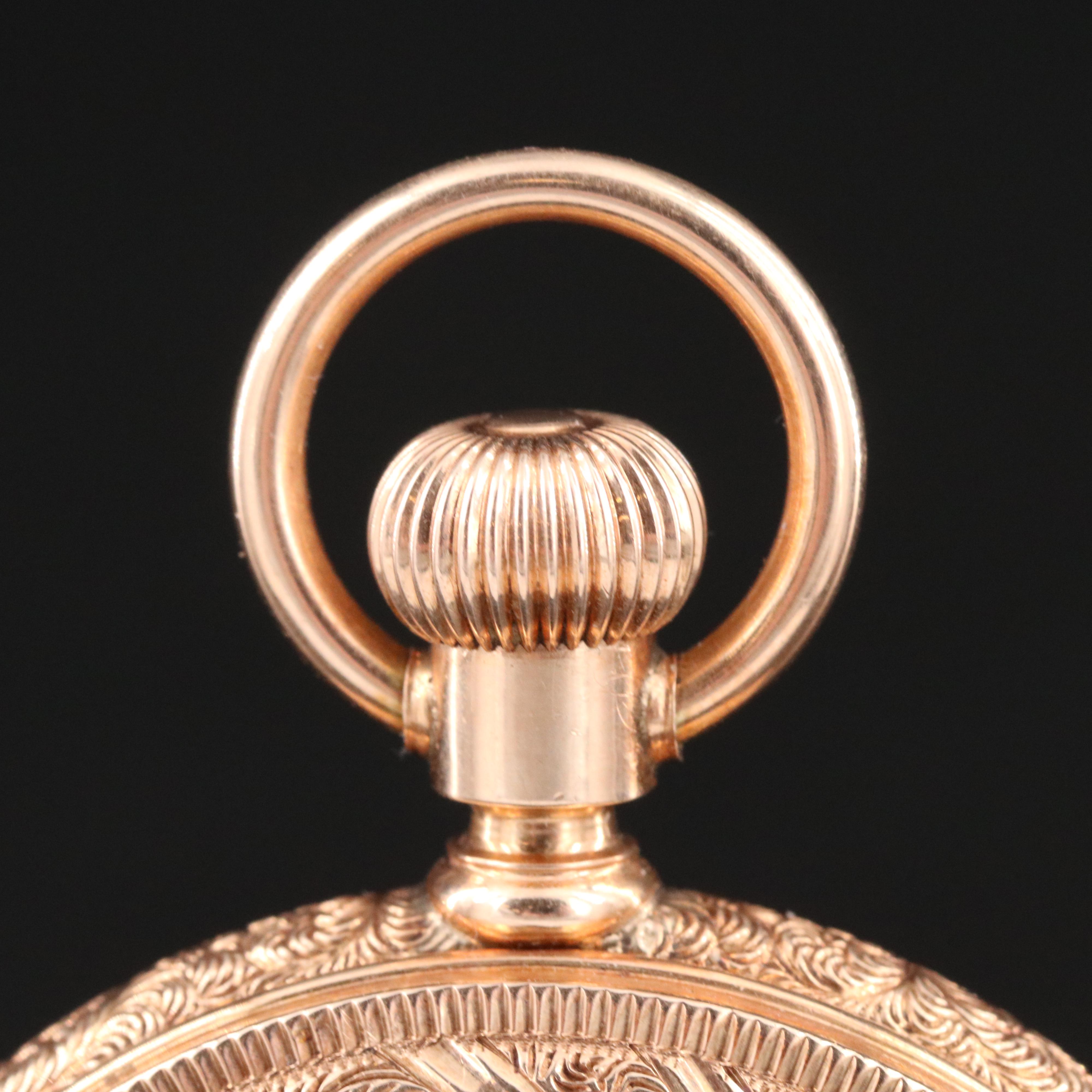 1889 14K Waltham Hunting Case Pocket Watch