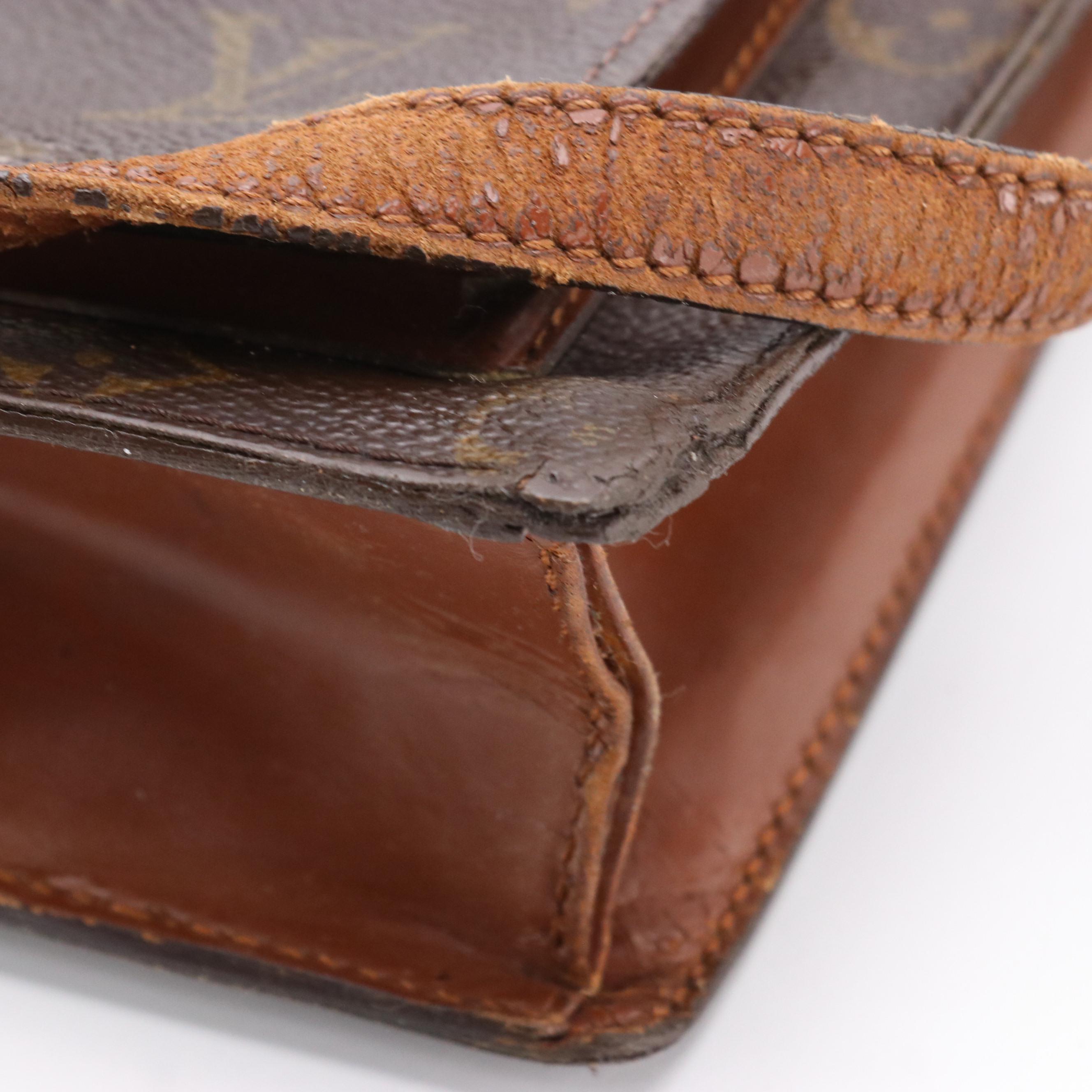 Louis Vuitton Monceau Two-Way Bag in Monogram Coated Canvas