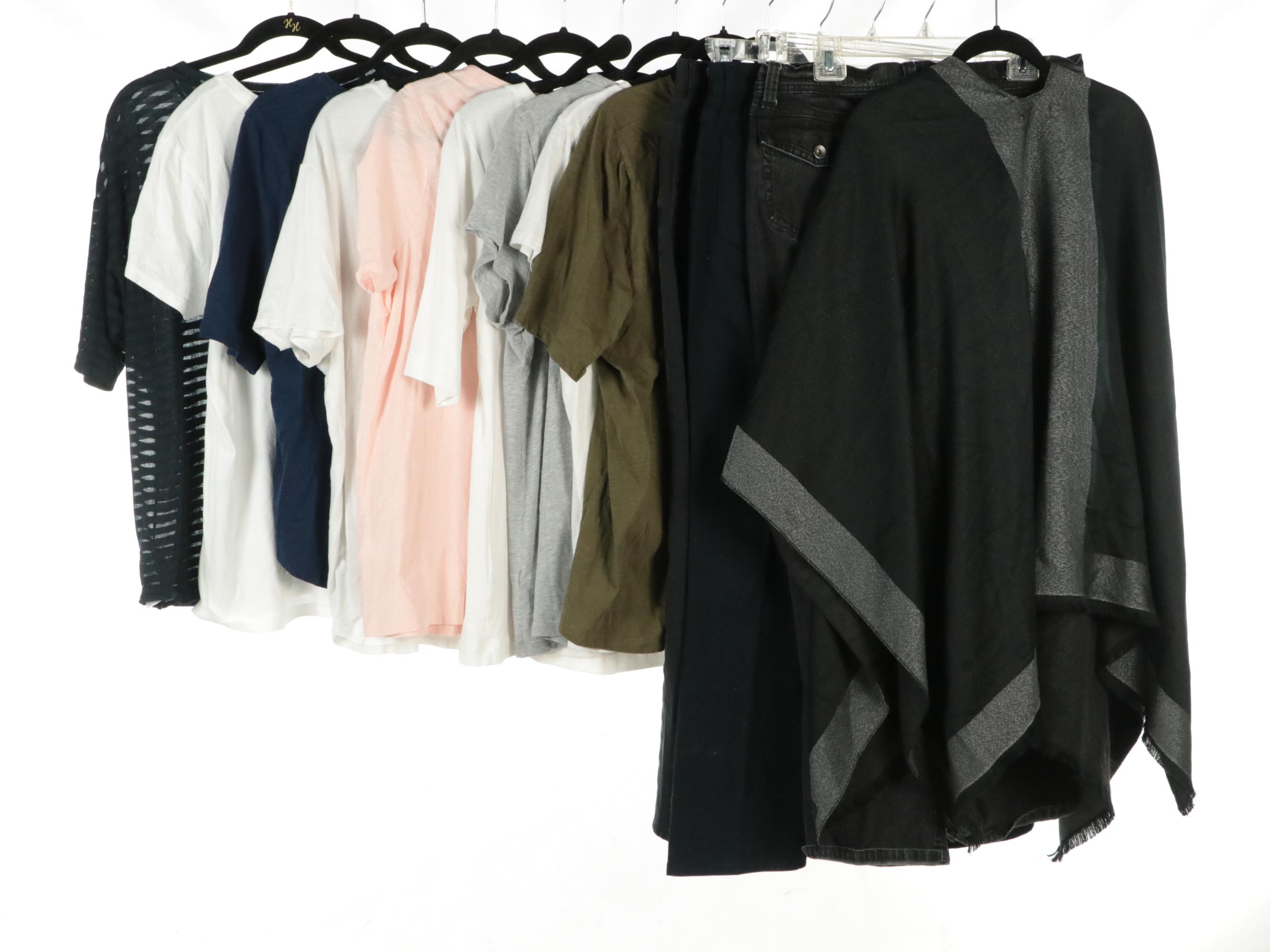 Lauren Jeans Co. & BandolinoBlu Jeans, Calvin Klein Wrap and Other Tops