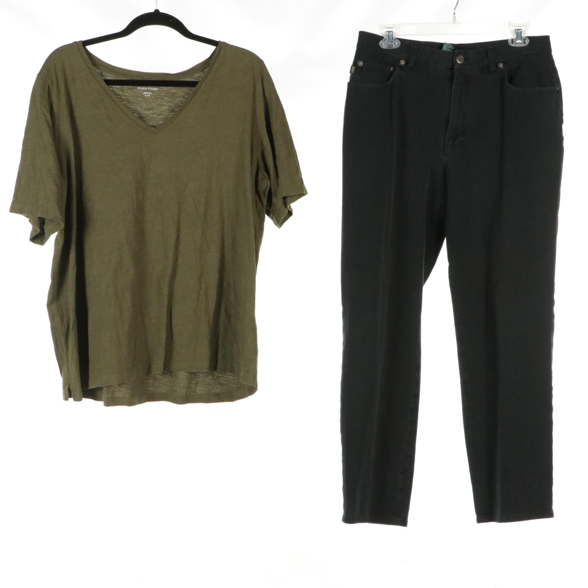 Lauren Jeans Co. & BandolinoBlu Jeans, Calvin Klein Wrap and Other Tops