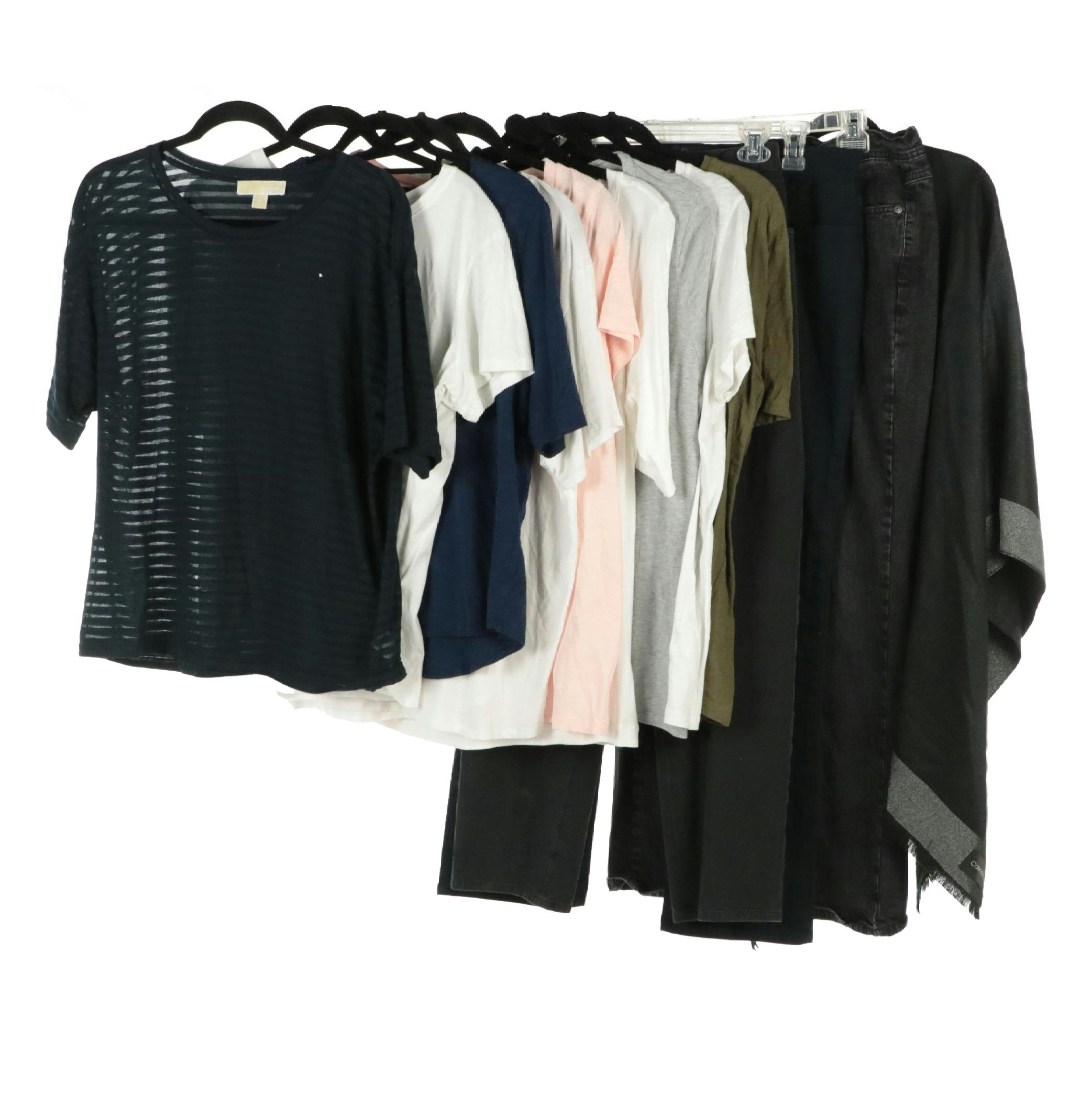 Lauren Jeans Co. & BandolinoBlu Jeans, Calvin Klein Wrap and Other Tops