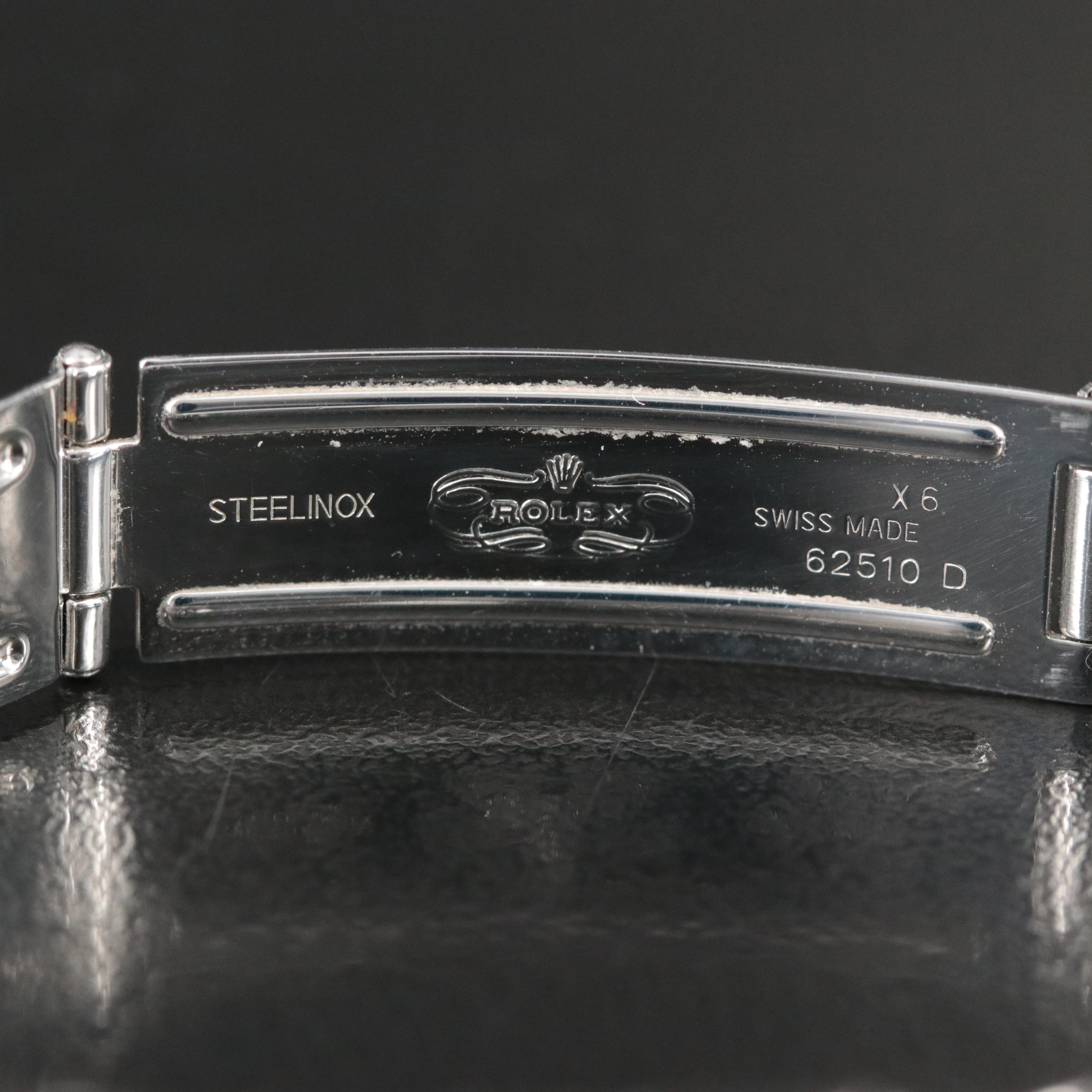 1999 Rolex Datejust 79174 Turquoise Steel Automatic Watch