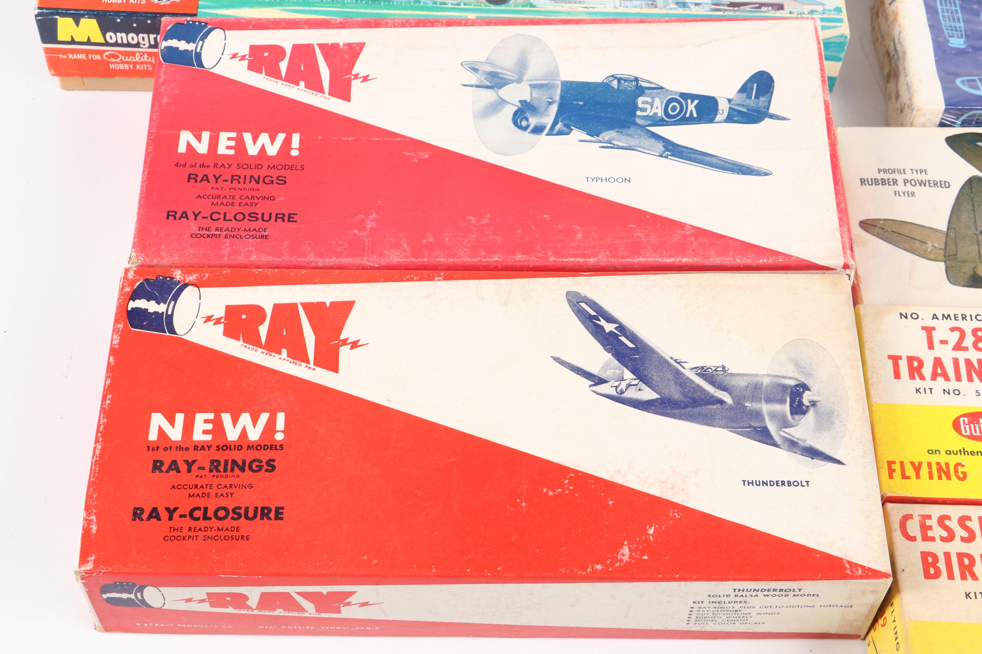 Comet "Piper Cub Cruiser," "P51 Mustang" and More Airplane Model Kits