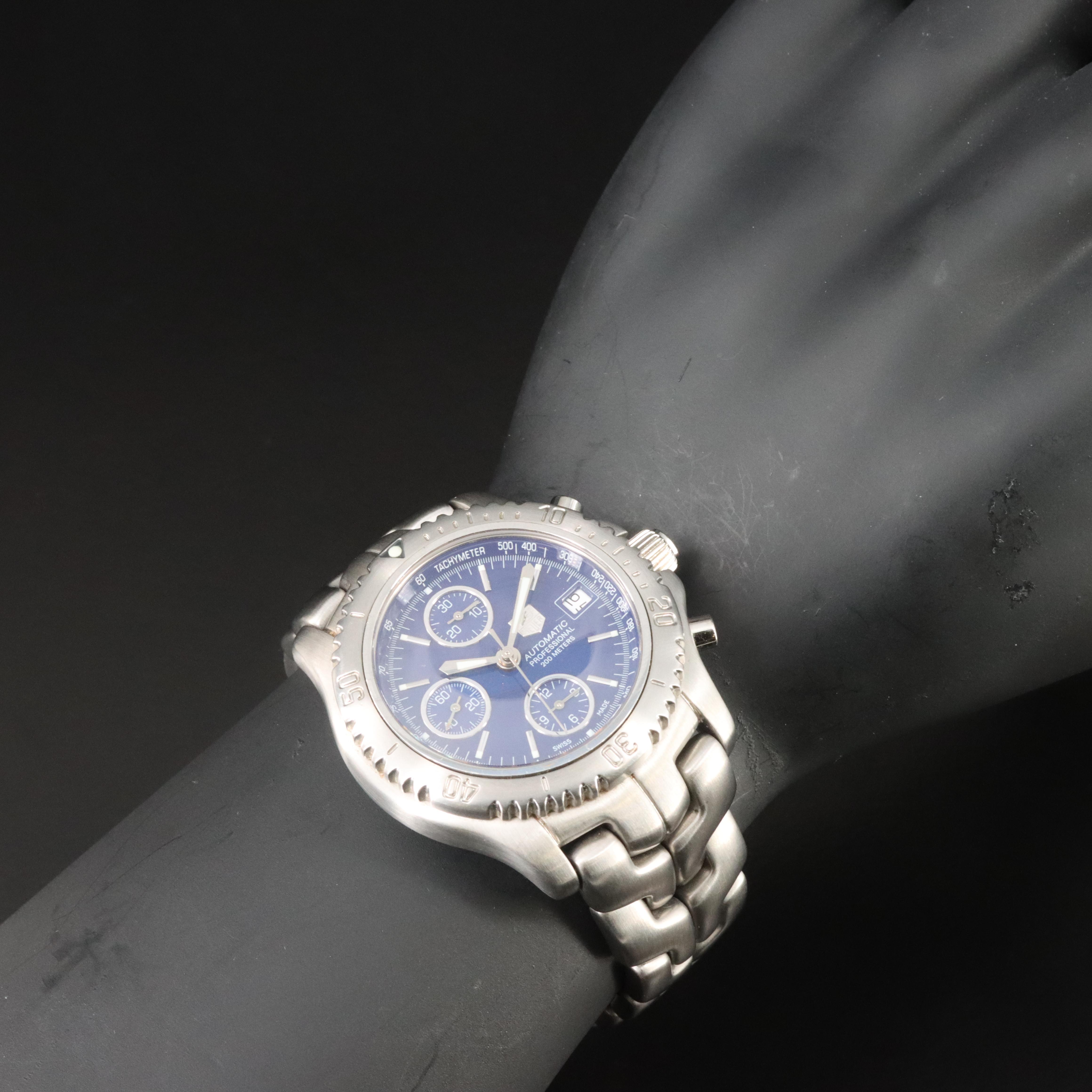 TAG Heuer Link CT2110 Chronograph Steel Automatic Watch