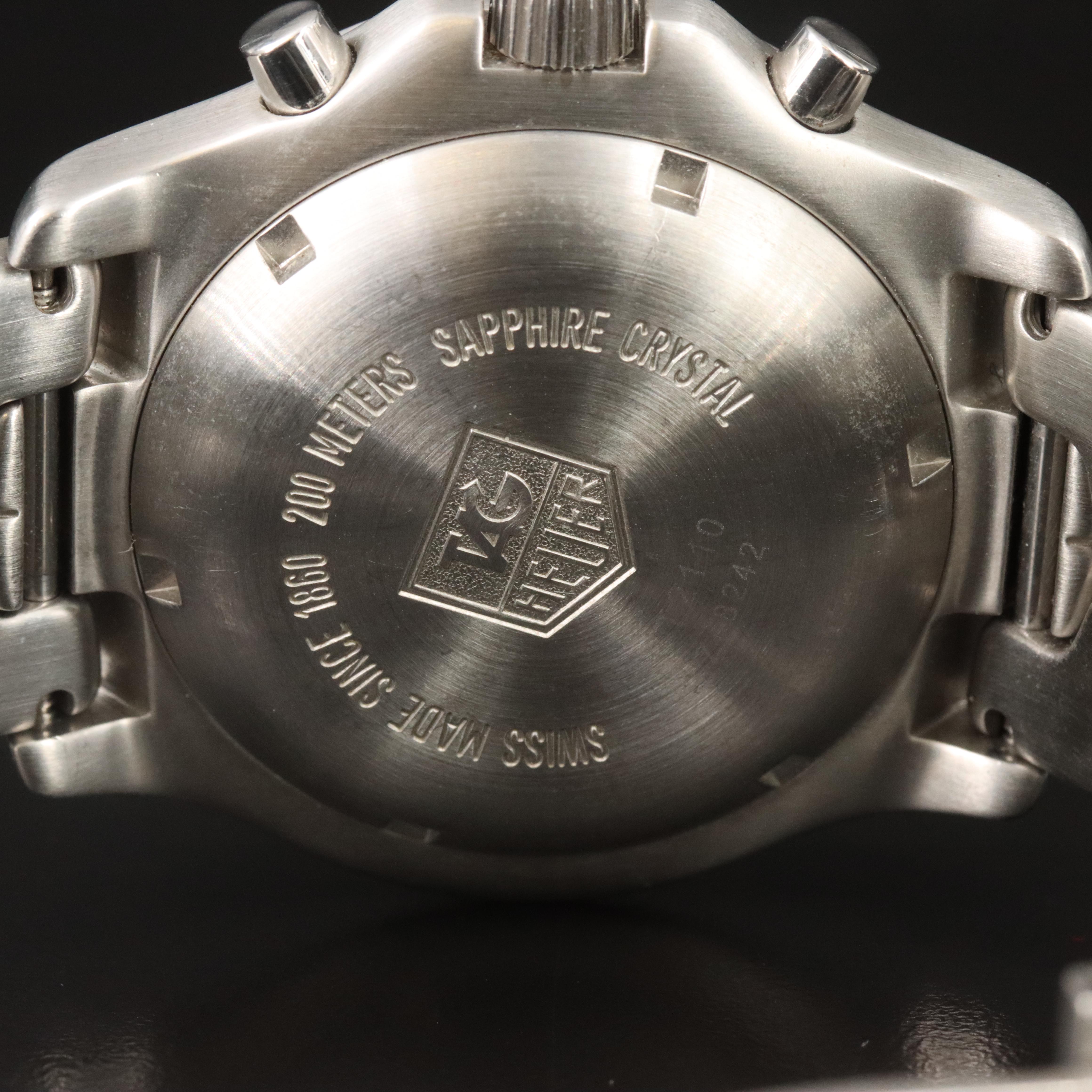 TAG Heuer Link CT2110 Chronograph Steel Automatic Watch