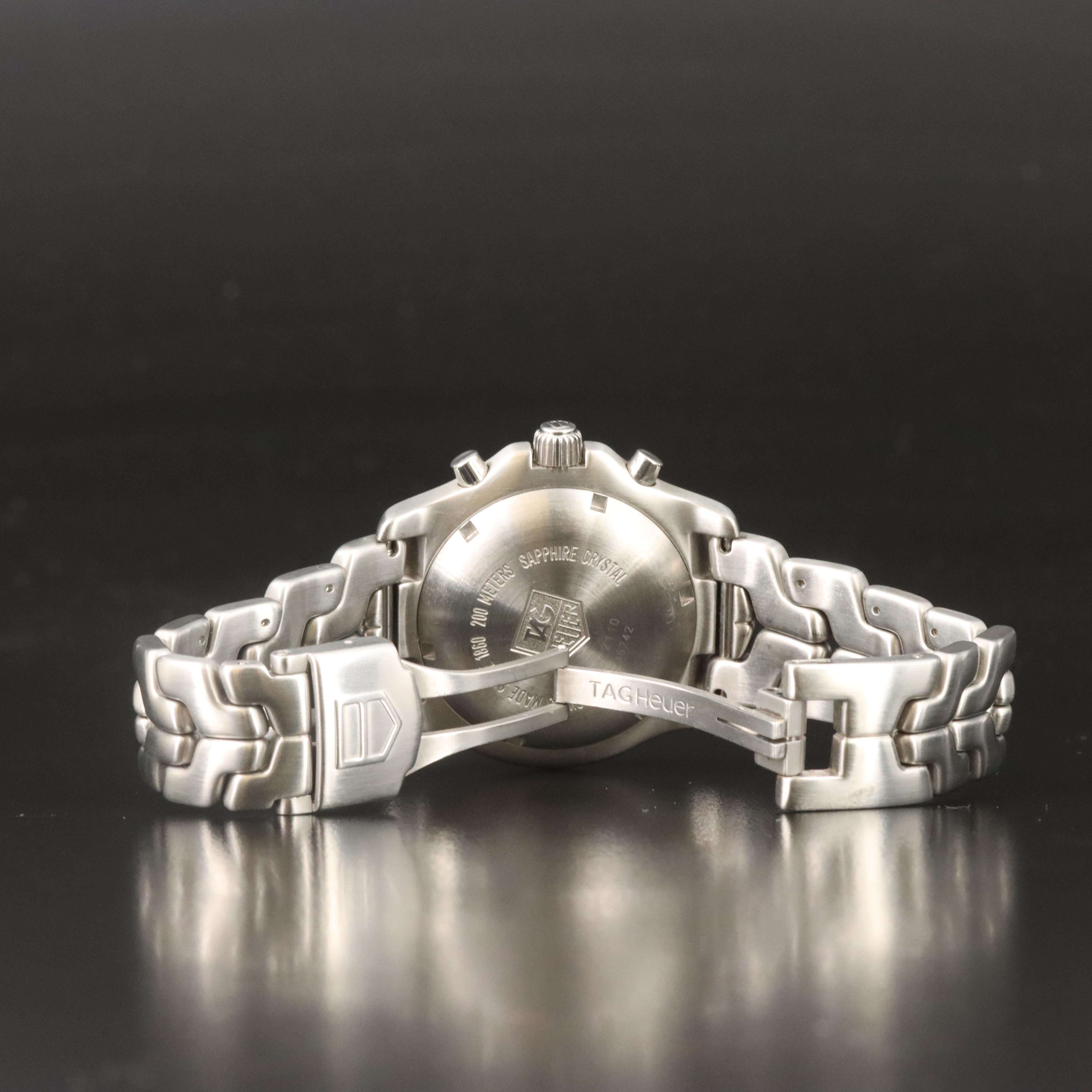 TAG Heuer Link CT2110 Chronograph Steel Automatic Watch