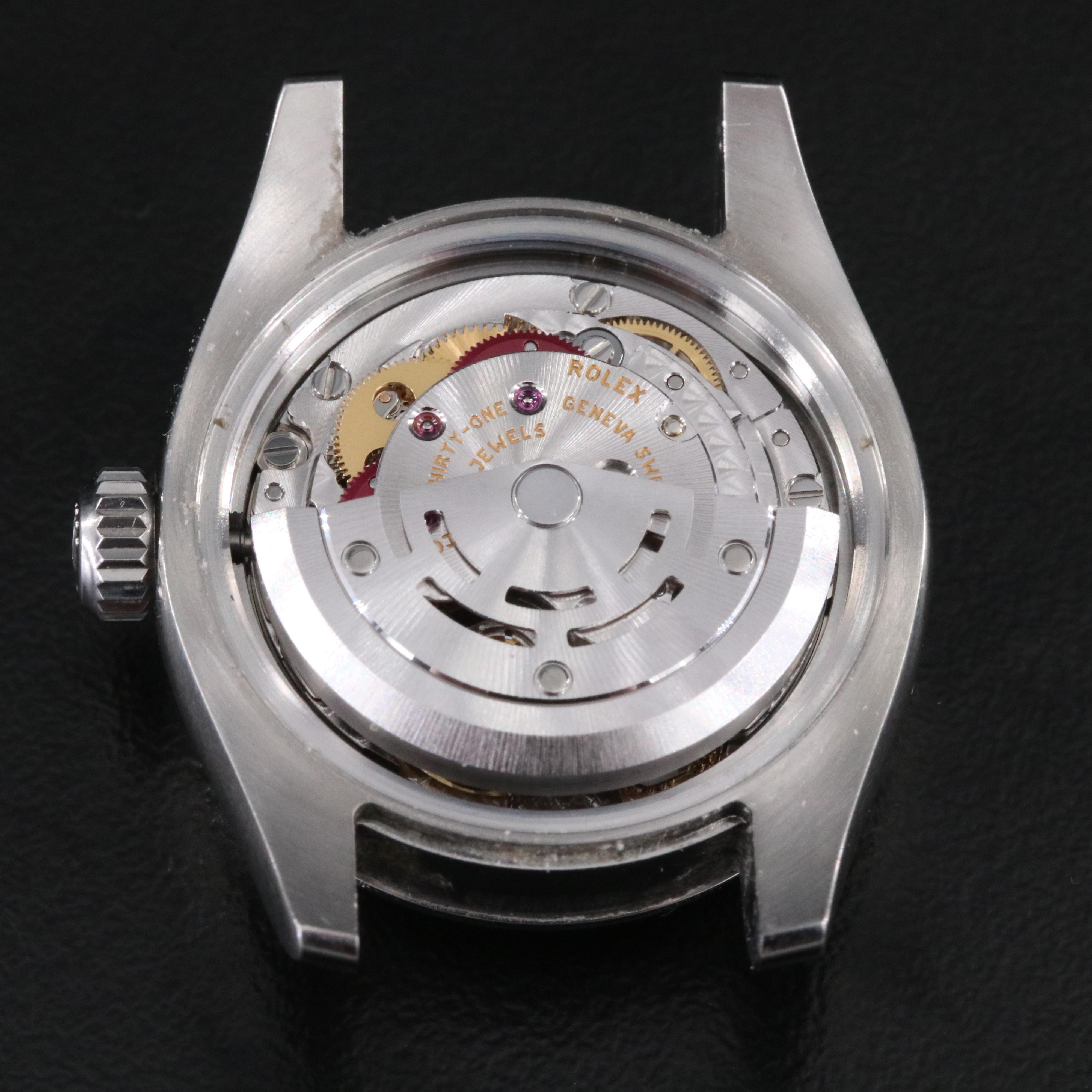 Rolex Rhodium Roman Numerals Dial Datejust Watch