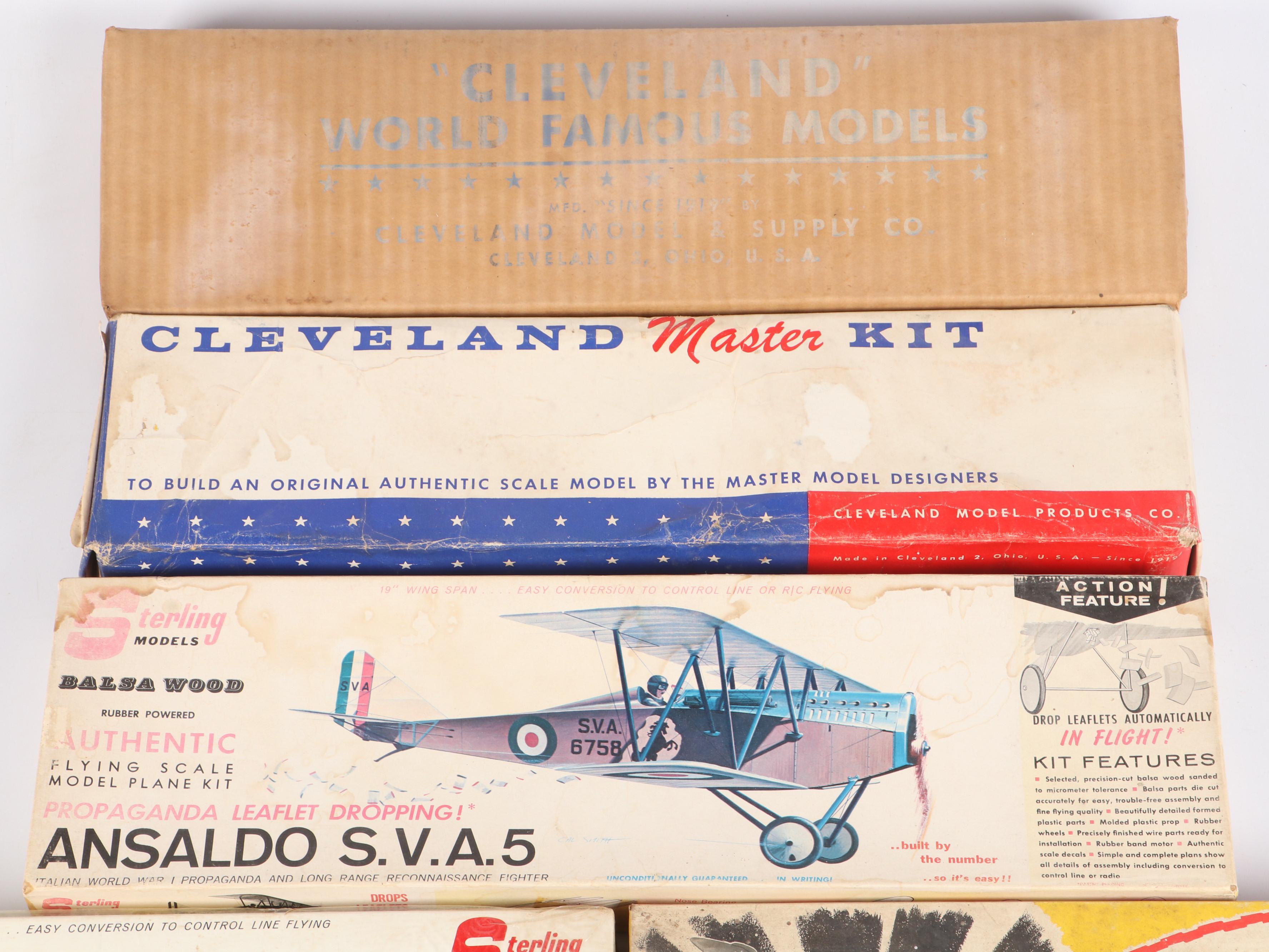 Comet "Fokker D-VII," "Spad" and More Airplane Model Kits