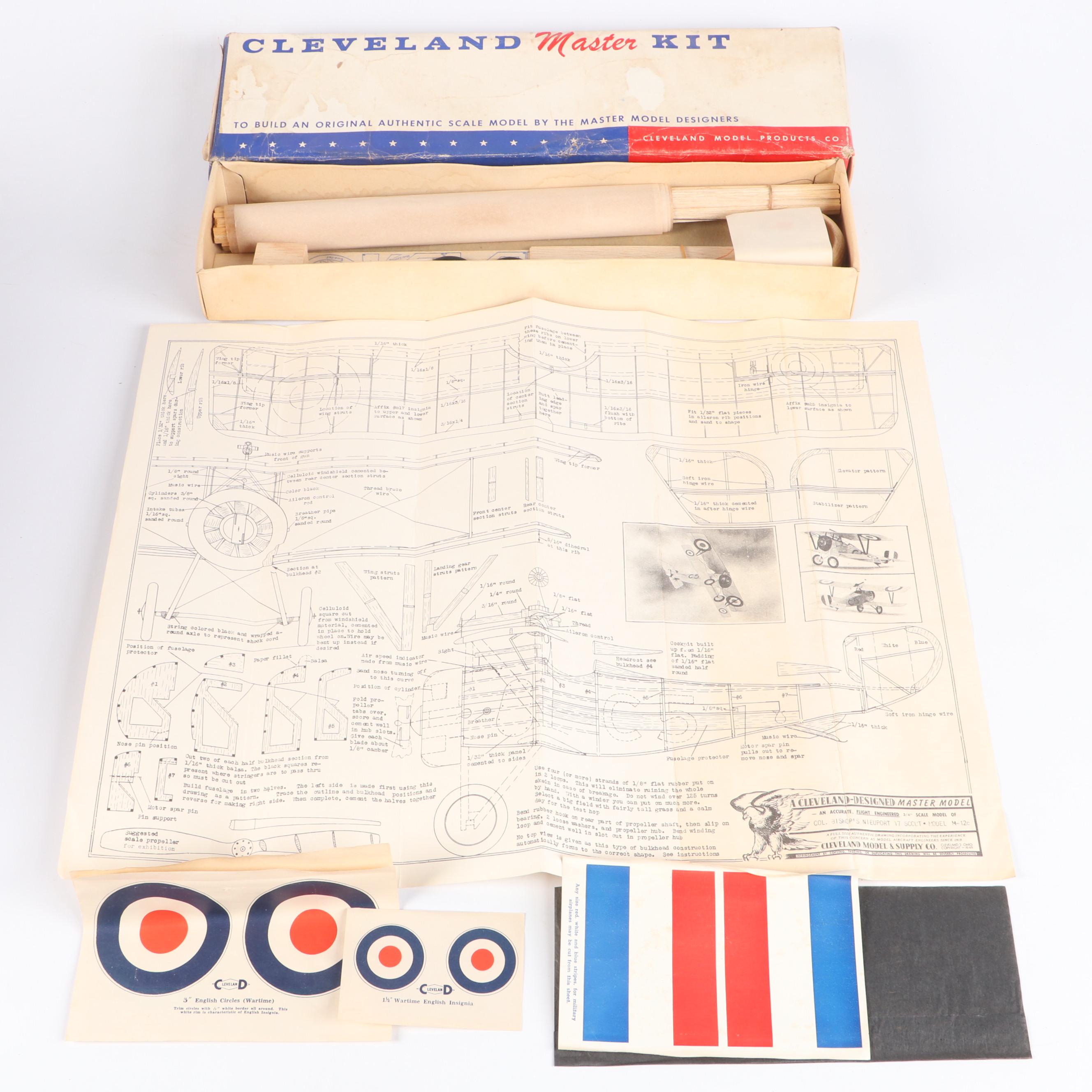 Comet "Fokker D-VII," "Spad" and More Airplane Model Kits