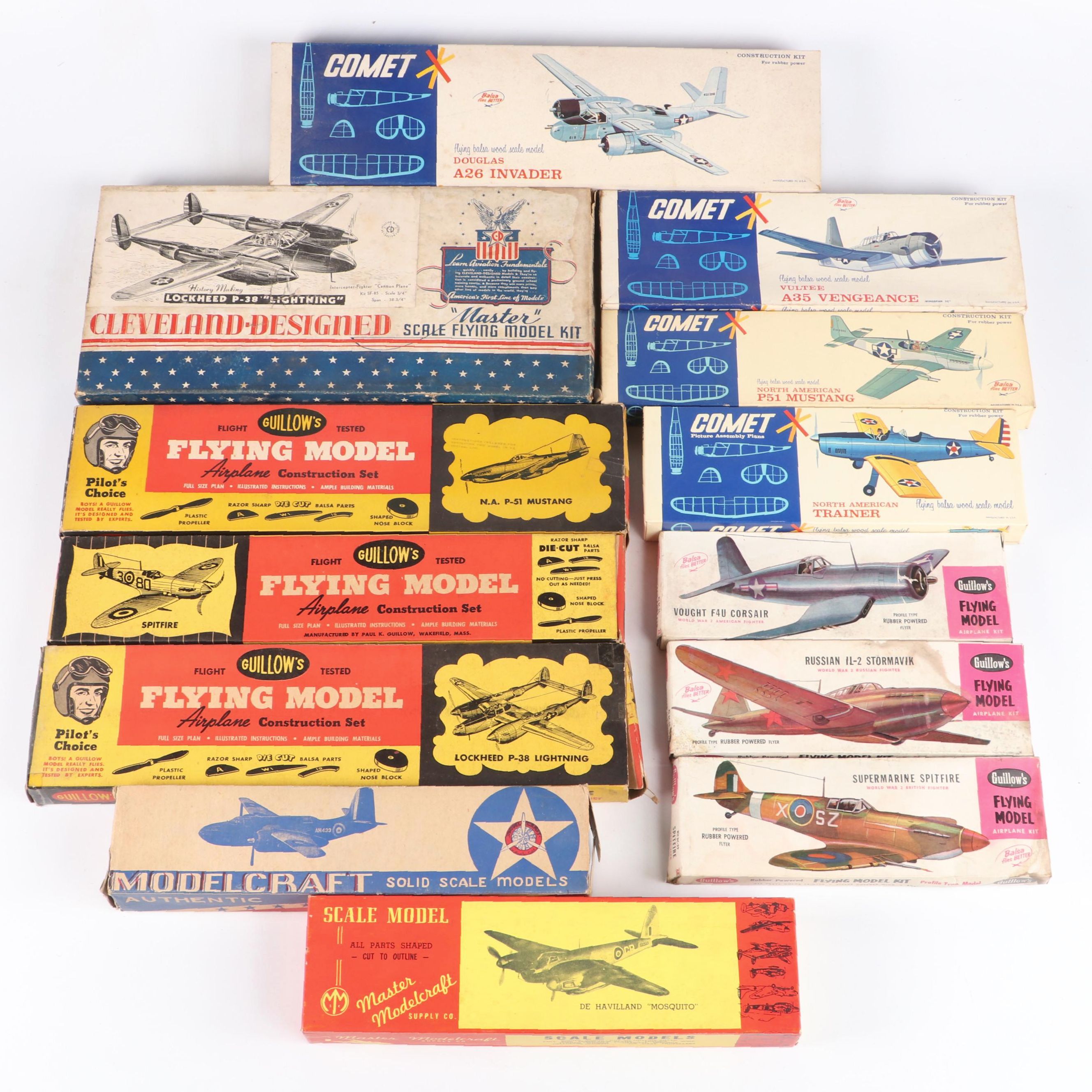 Guillow's "Russian IL-2 Stormavik" and More Airplane Model Kits