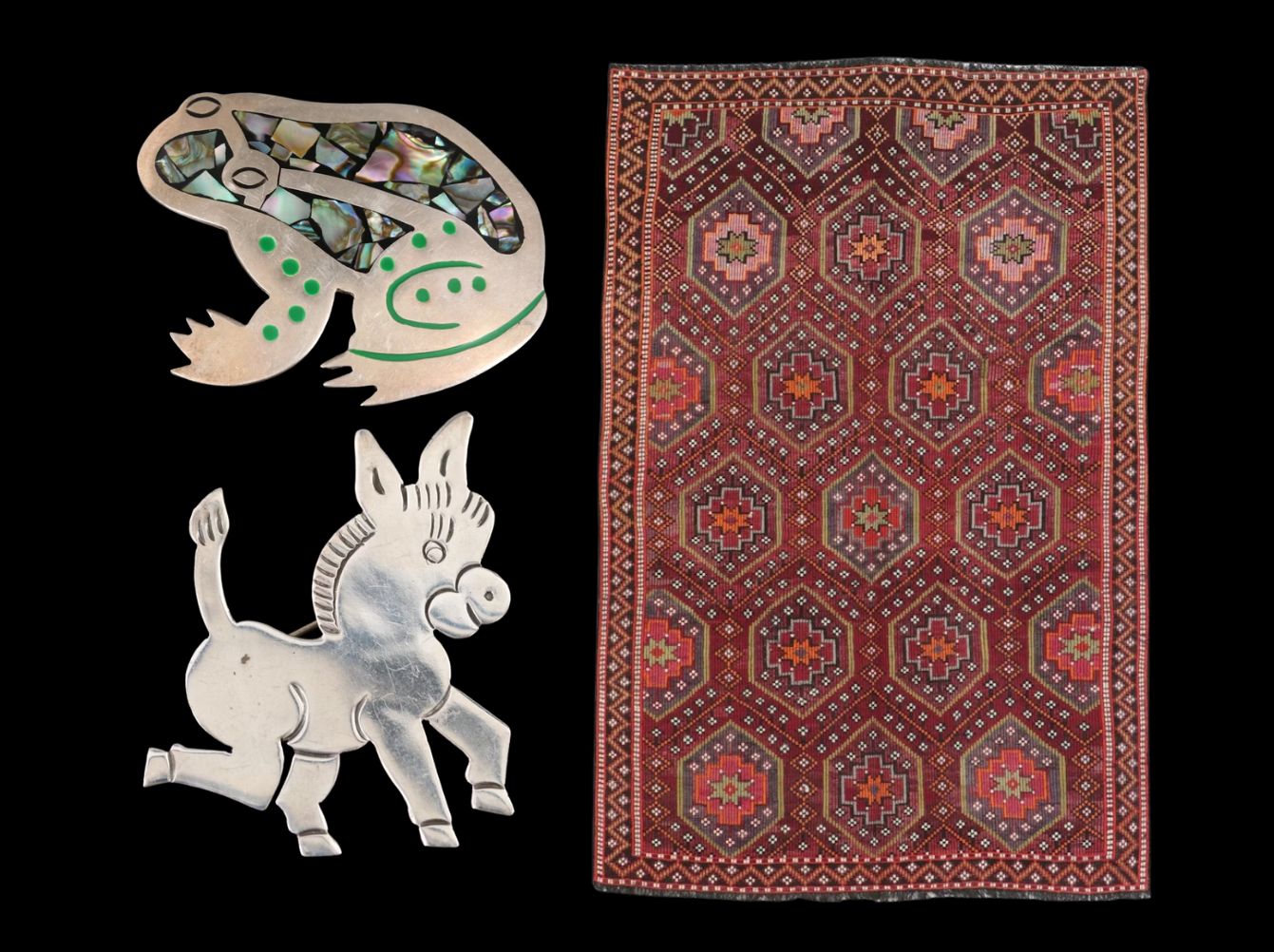 Global Treasures: Rugs, Decor, Art & Jewelry