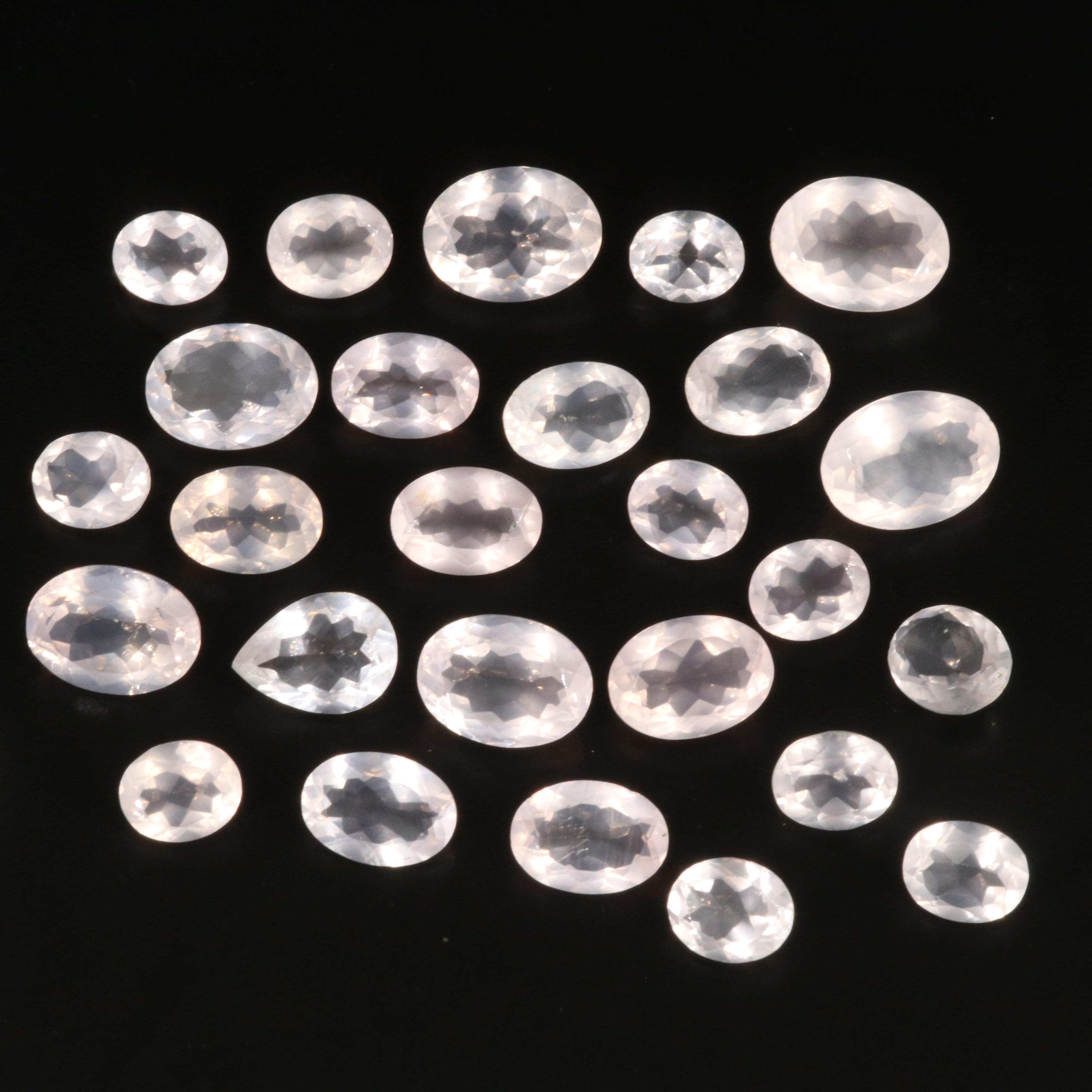 Loose 152.51 CTW Rose Quartz