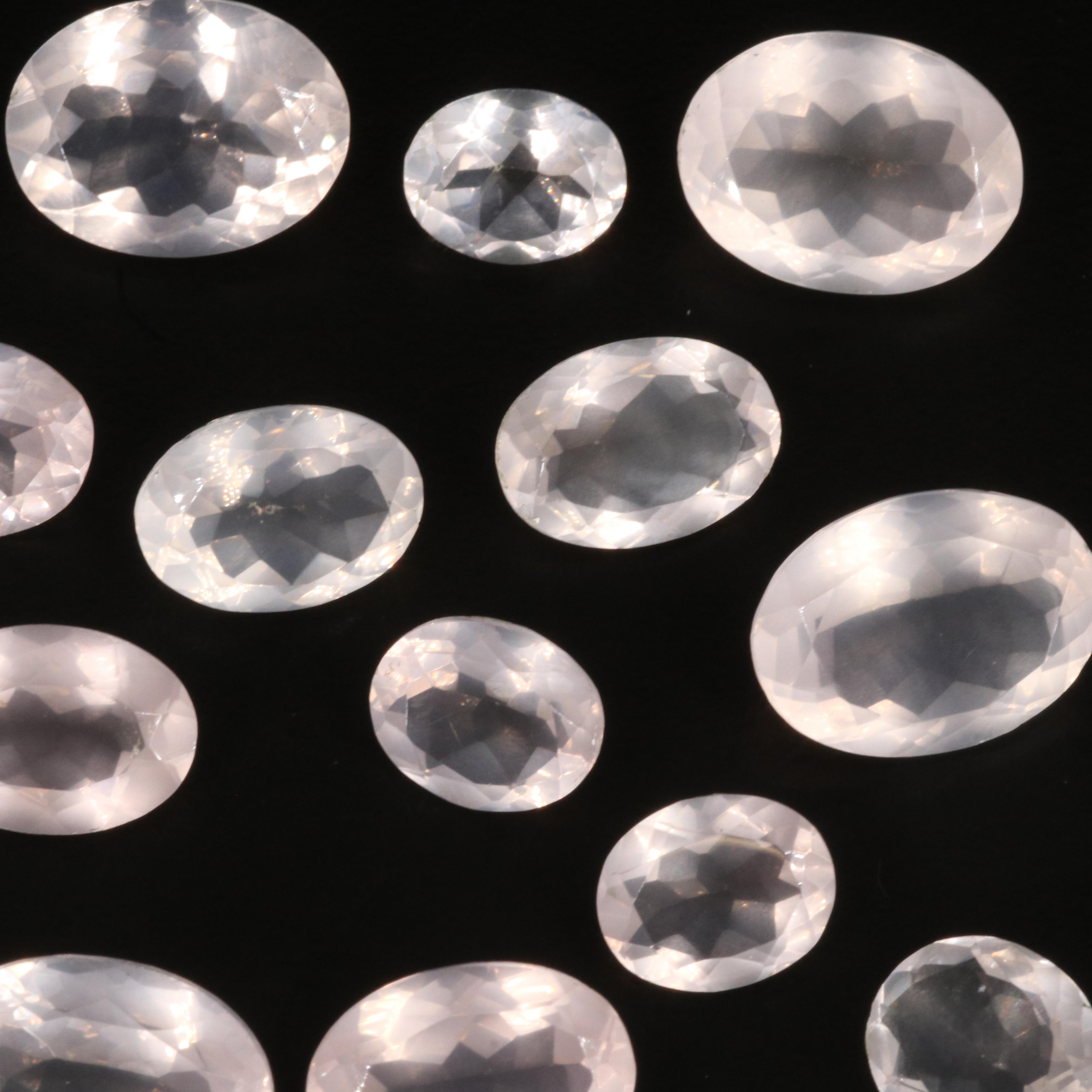 Loose 152.51 CTW Rose Quartz