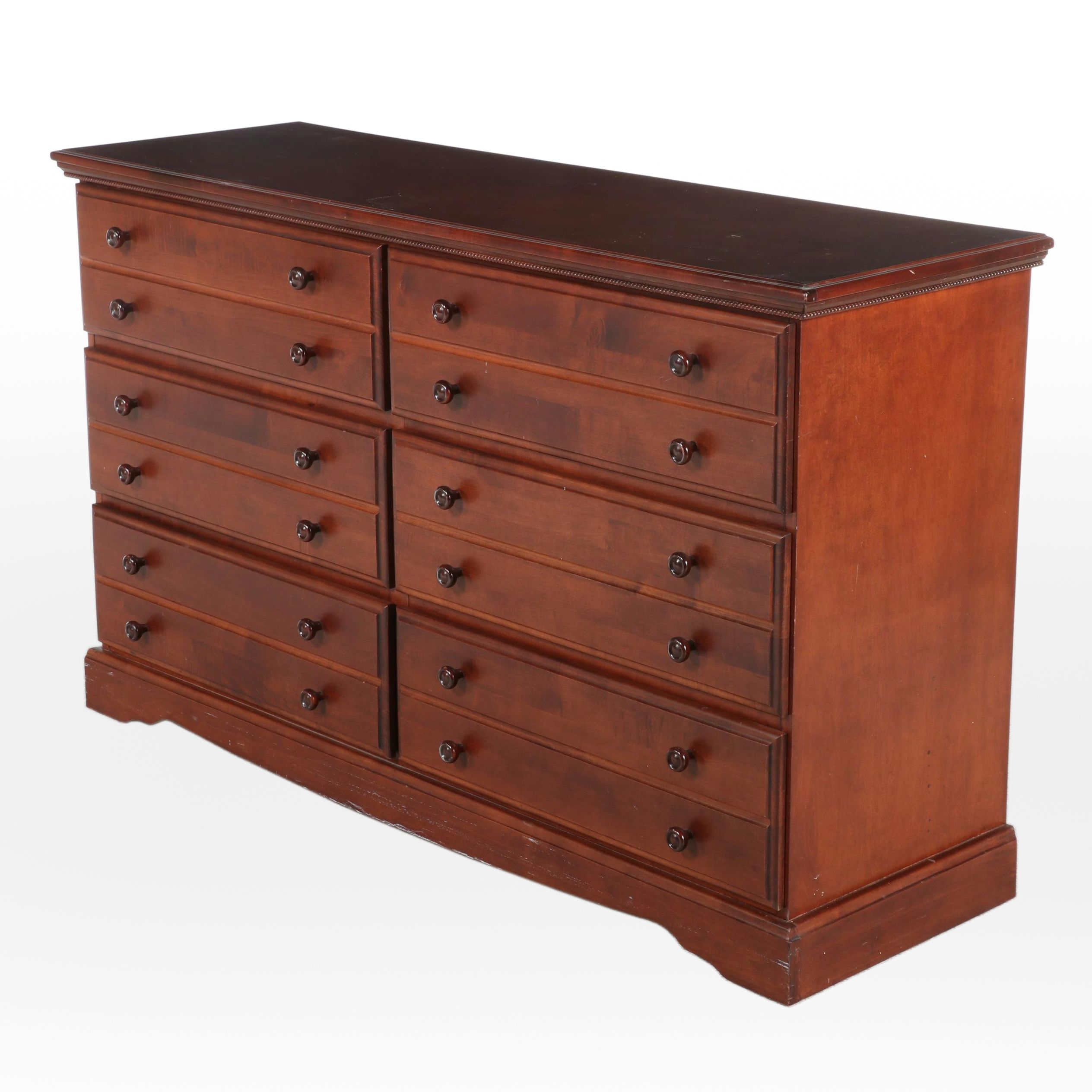 Legacy Shaker Style Walnut Finish Chest of Drawers