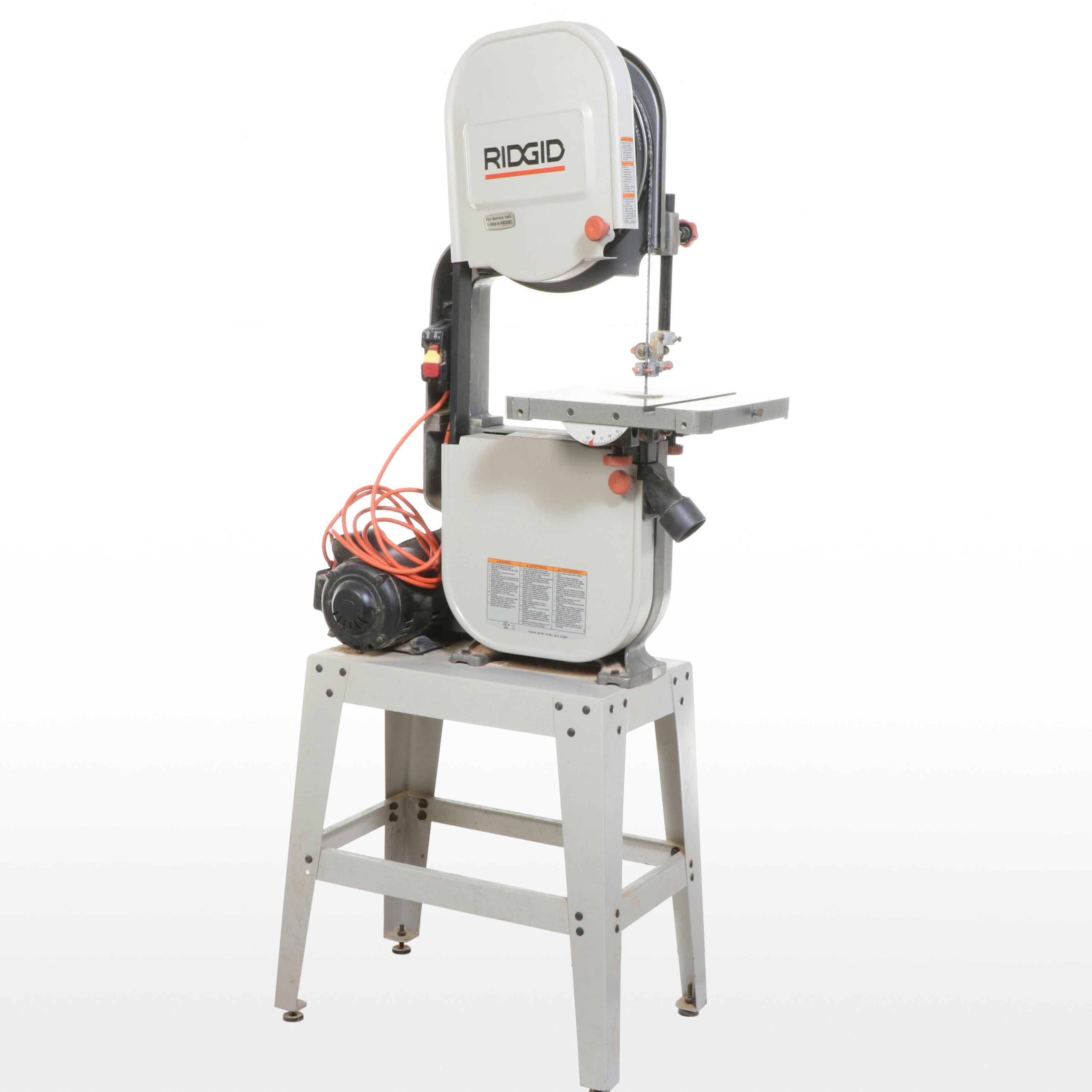 RIDGID Model BS14000 Band Saw with Work Table