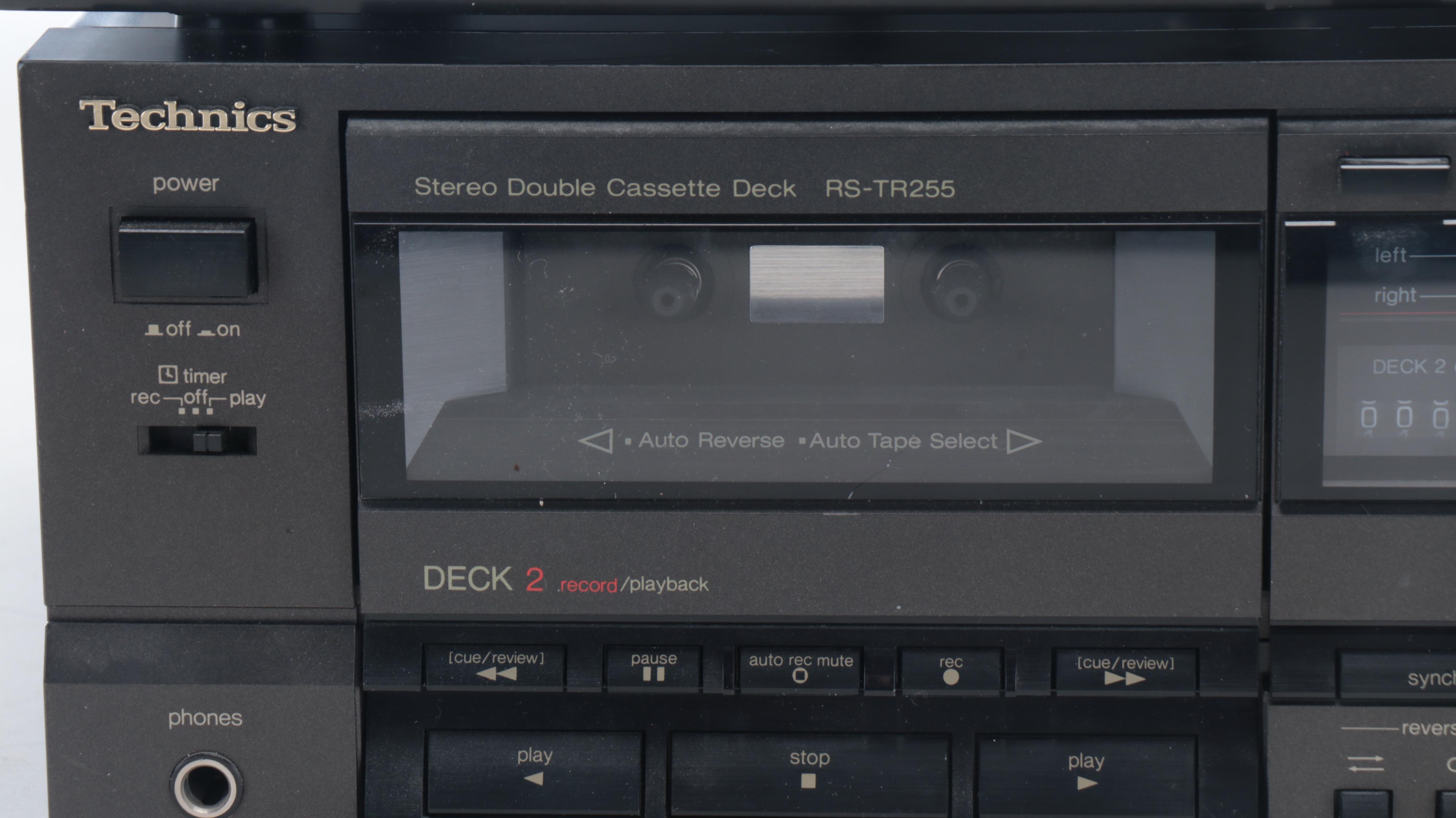 Studio-Standard by Fisher Stereo Tuner Amplifier with Technics Cassette Deck