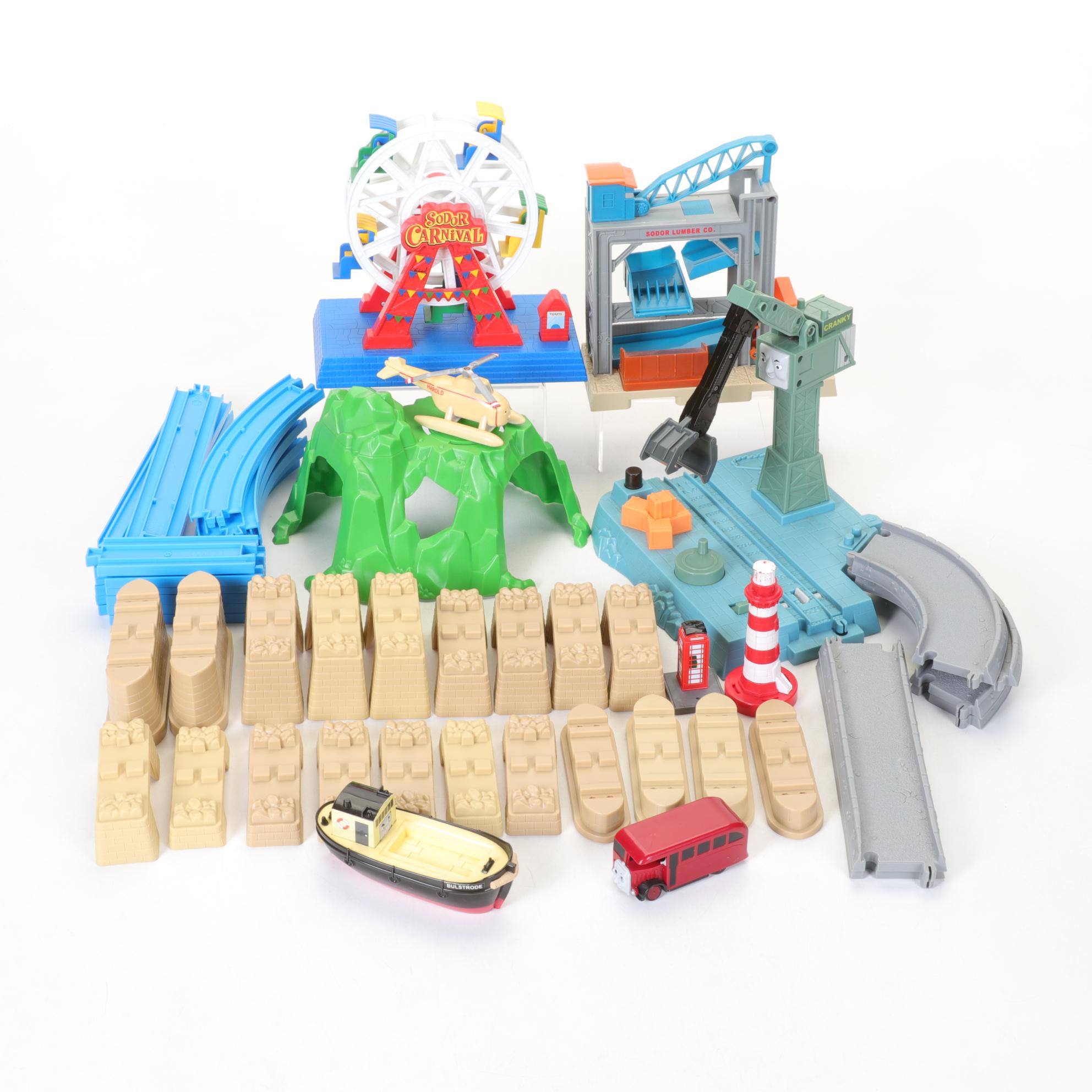 "Thomas" Train Set Accessories Featuring Trackmaster Sodor Ferris Wheel and More